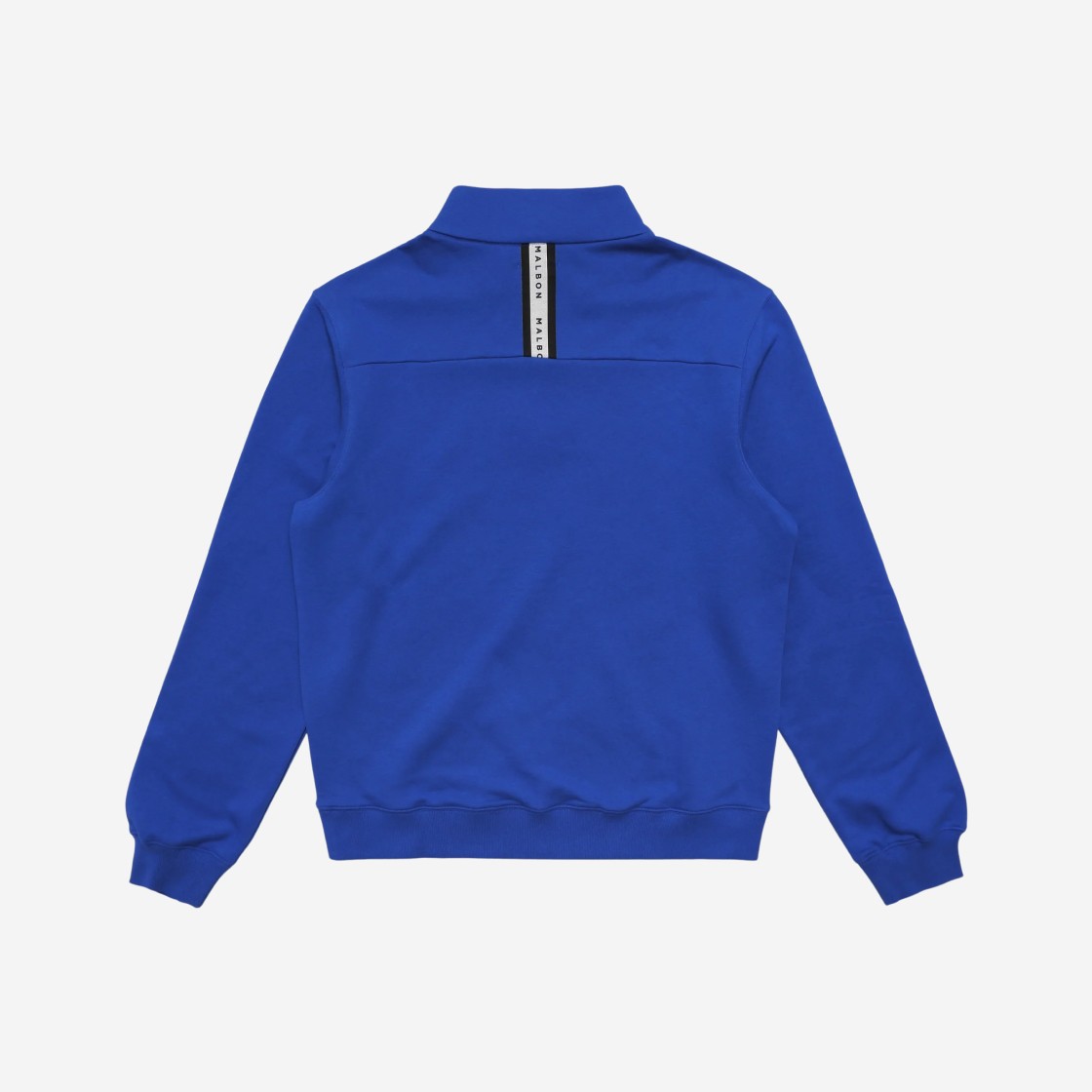 Malbon Golf Spindle 1/4 Zip Pullover Royal 상세 이미지 2