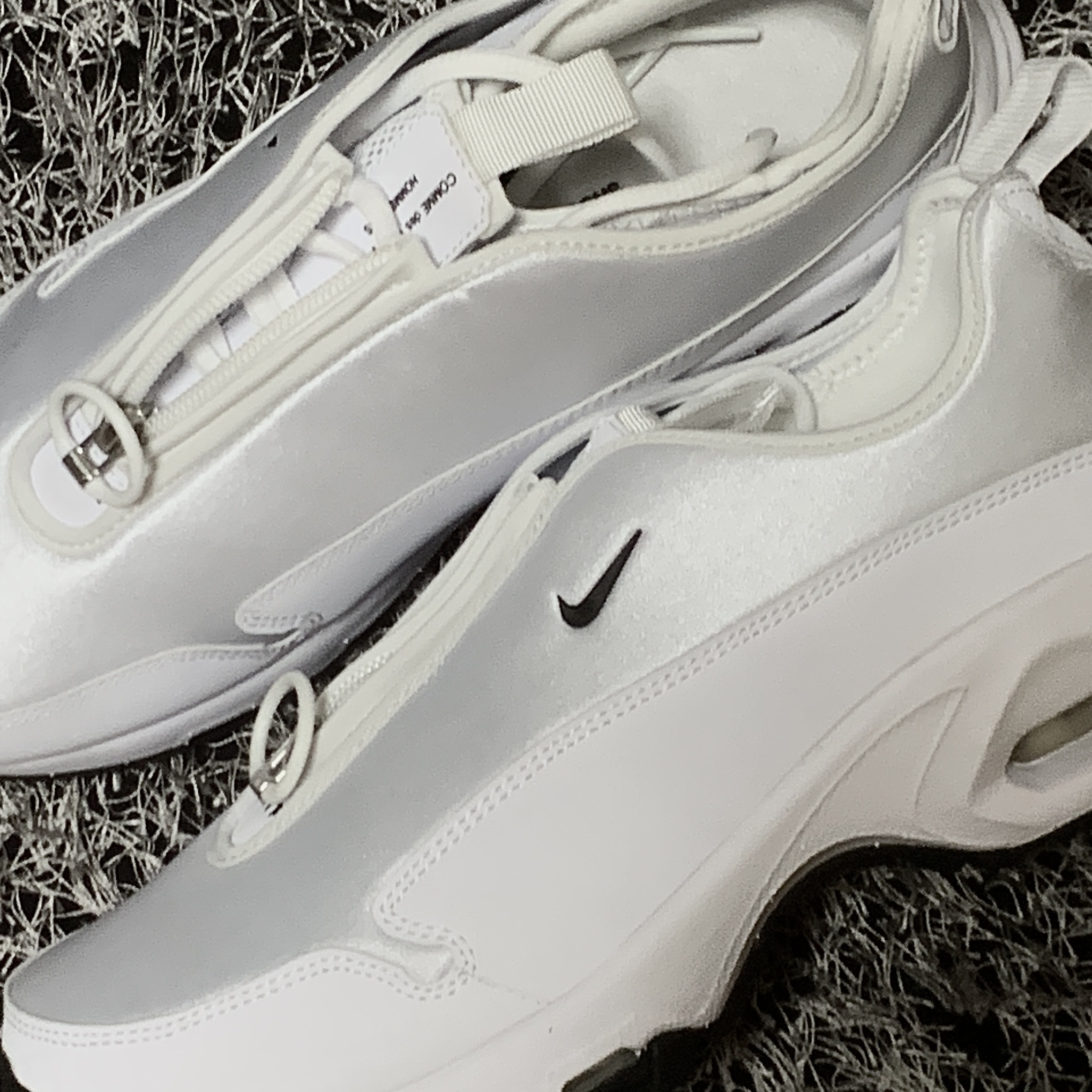 Nike x Comme des Garcons Homme Plus Air Max Sunder SP White 착용 스타일