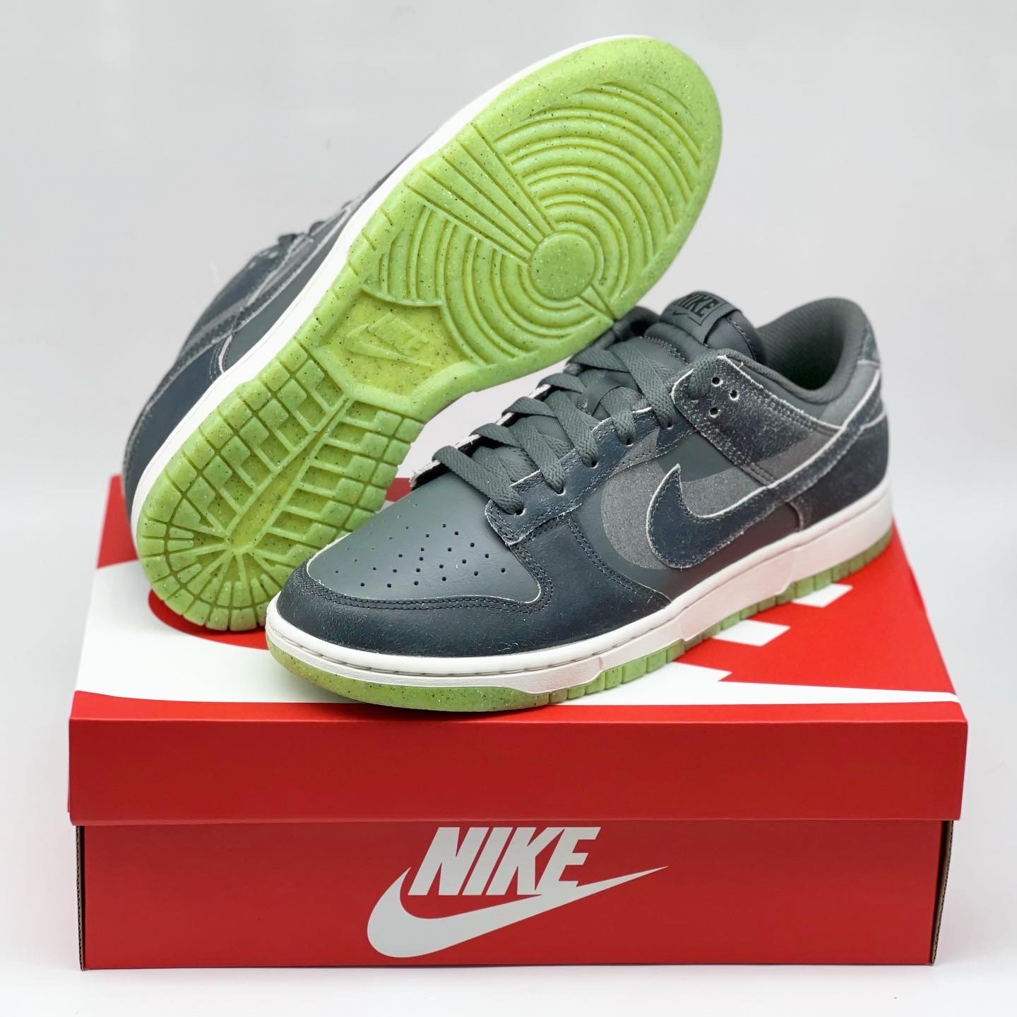 Nike Dunk Low Retro PRM Halloween 착용 스타일 - 1