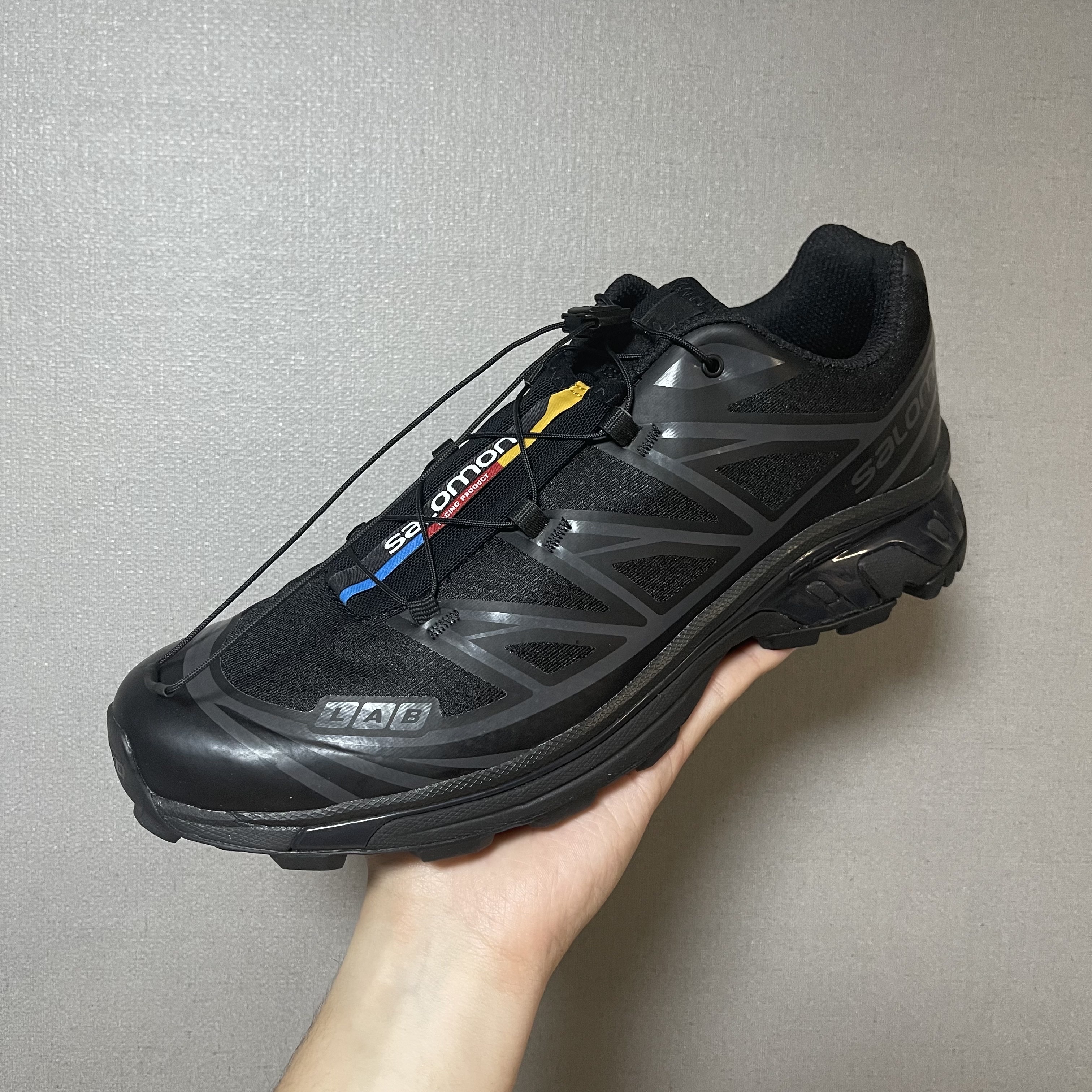 Salomon XT-6 ADV Black 착용 스타일 - 3