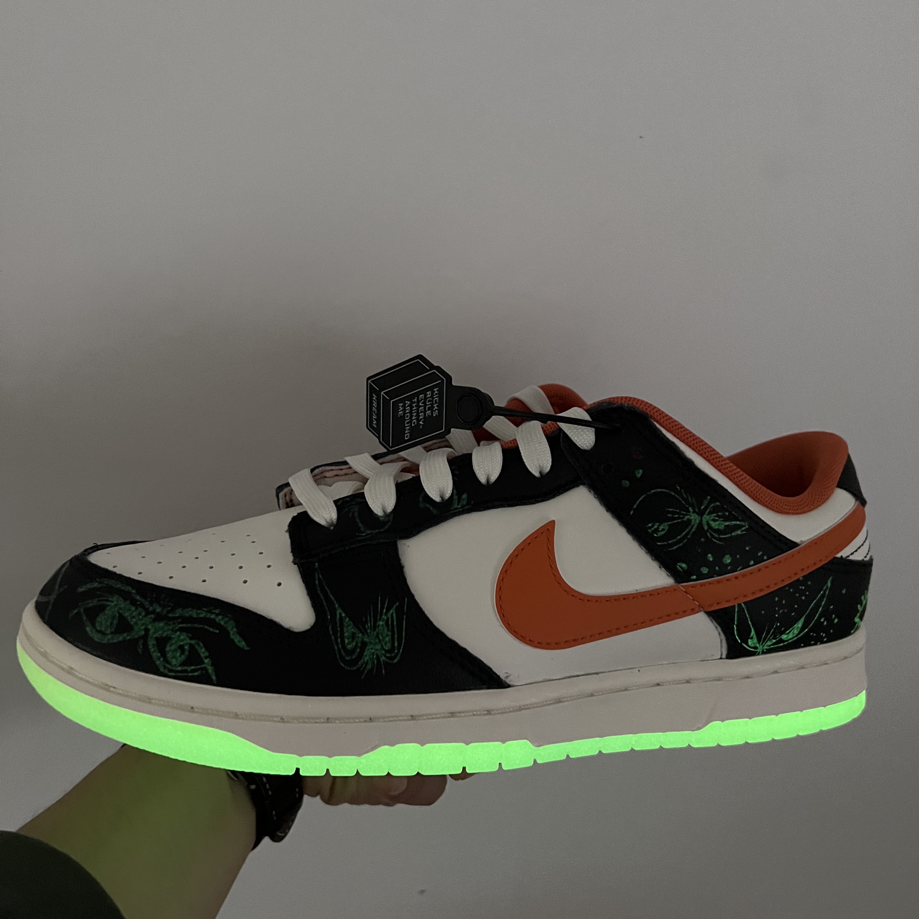 Nike Dunk Low Retro PRM Halloween 착용 스타일 - 3