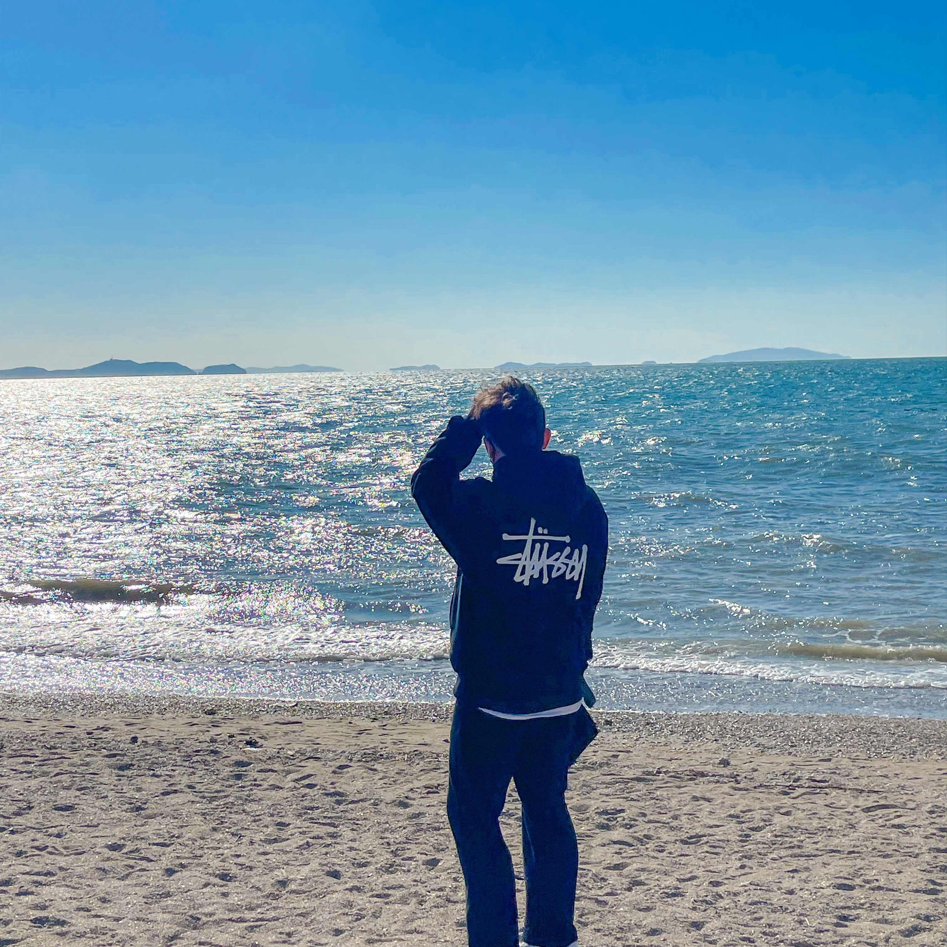 Stussy Basic Stussy Hoodie Black 2022 착용 스타일 - 1