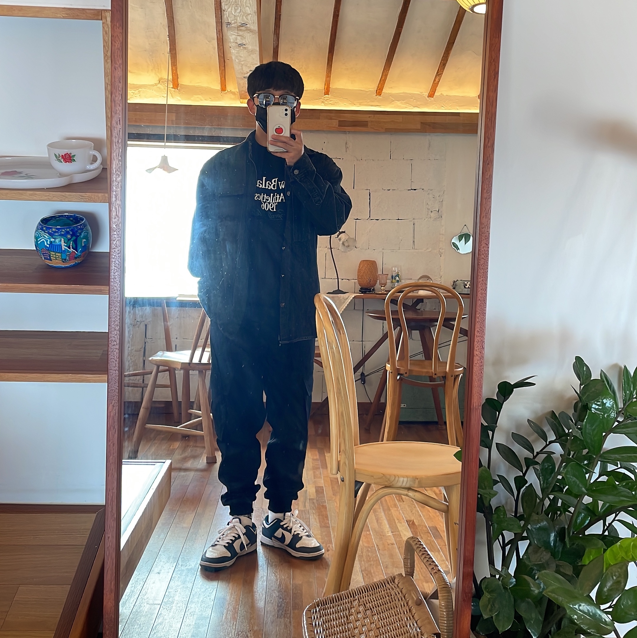 Nike Dunk Low Retro Valerian Blue 착용 스타일