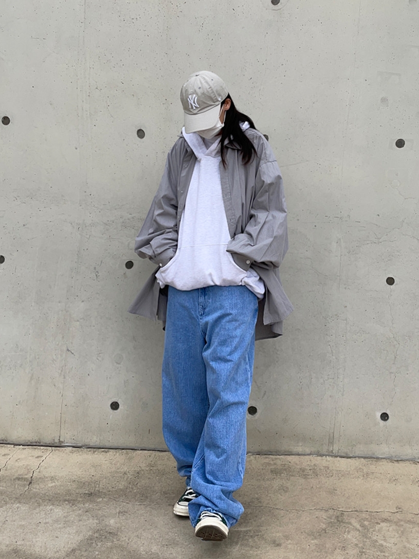 Converse Chuck 70 High Midnight Clover 착용 스타일 - 1