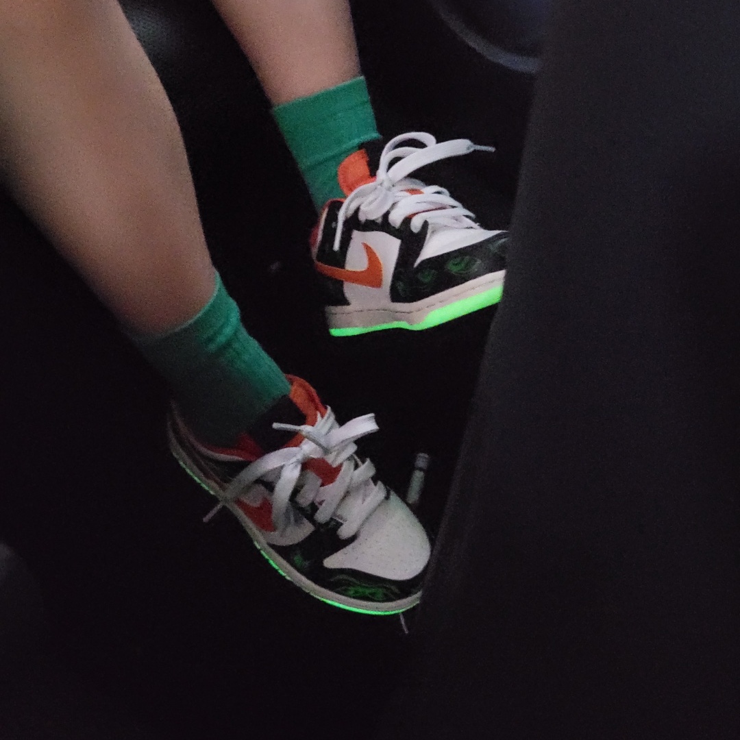 (PS) Nike Dunk Low PRM Halloween 착용 스타일 - 1