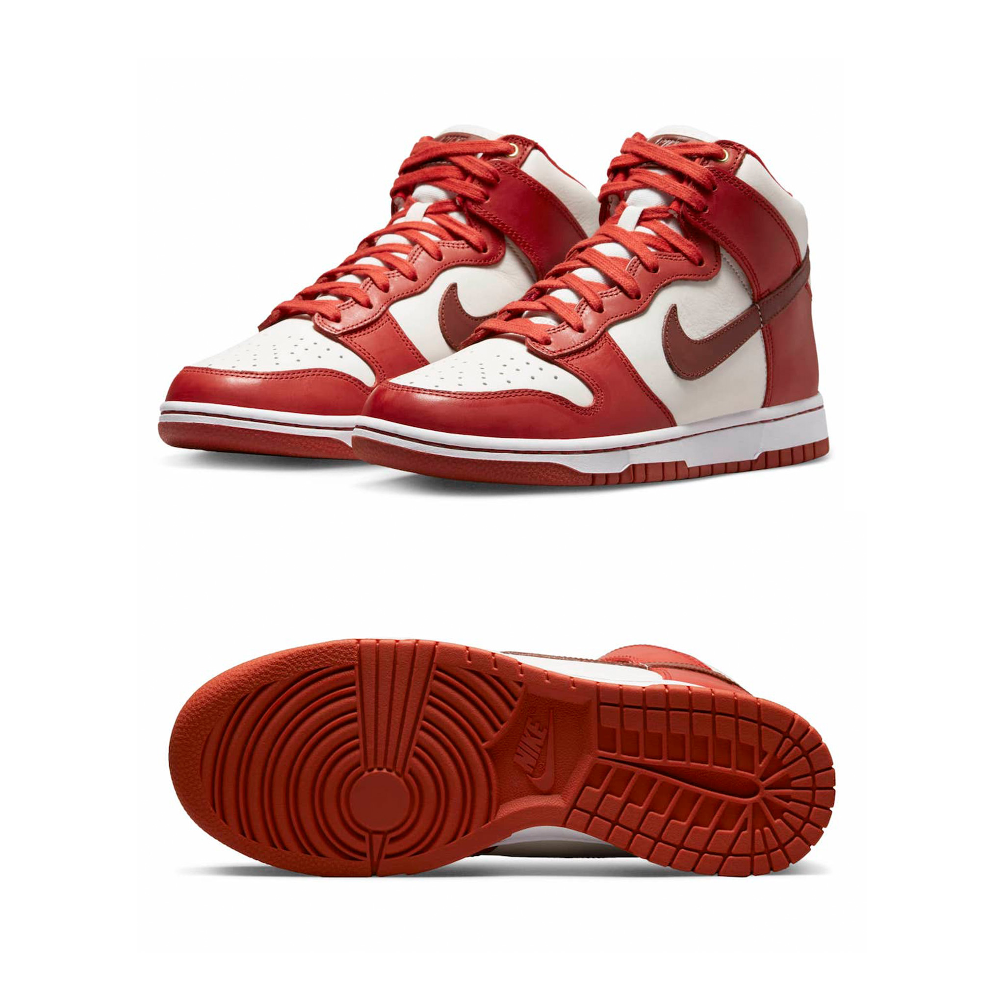 (W) Nike Dunk High LXX Cinnabar 착용 스타일 - 2