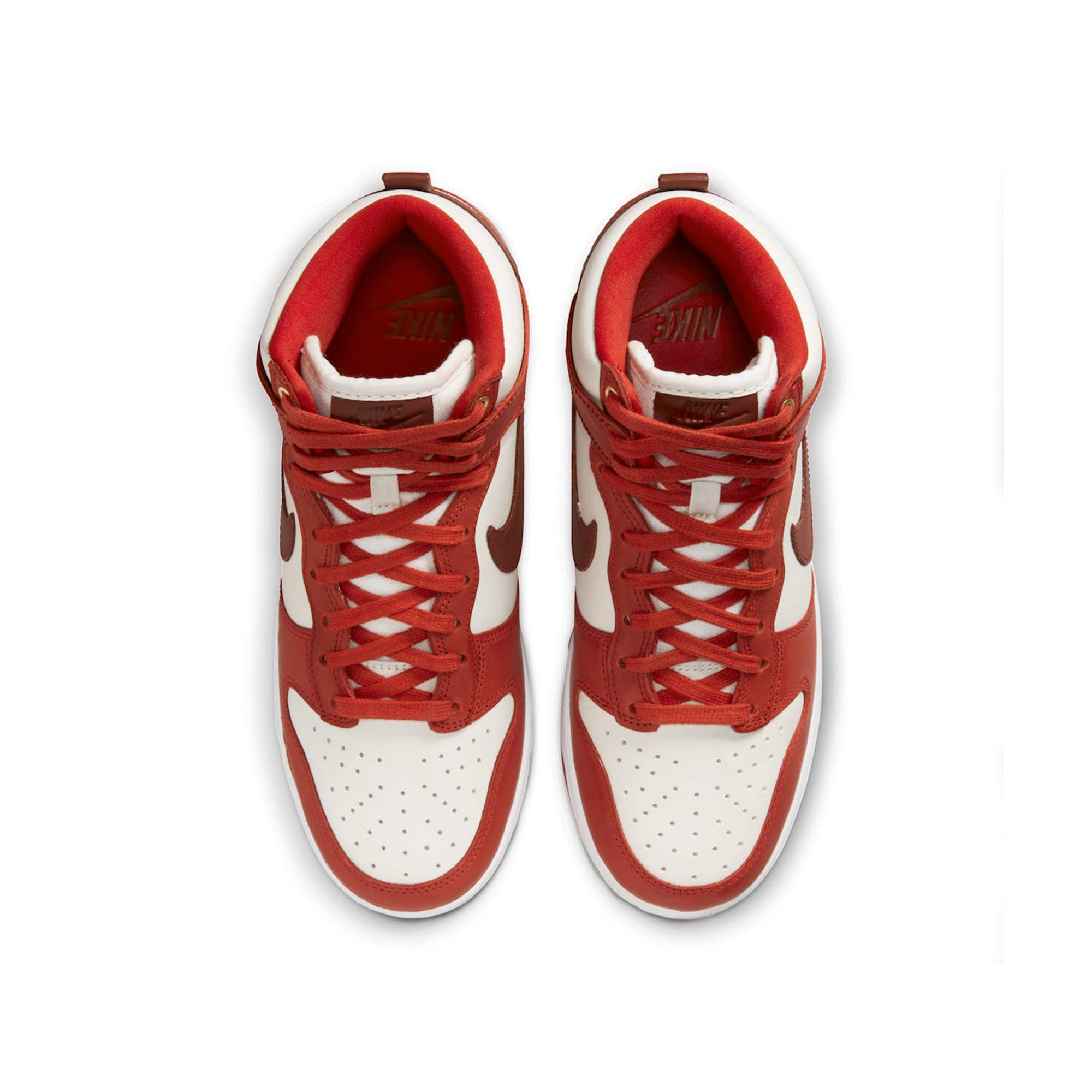 (W) Nike Dunk High LXX Cinnabar 착용 스타일 - 4