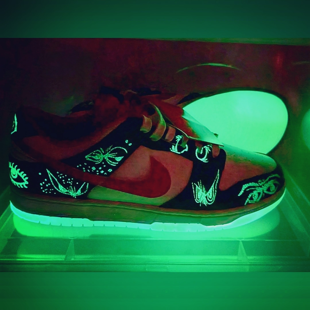 Nike Dunk Low Retro PRM Halloween 착용 스타일