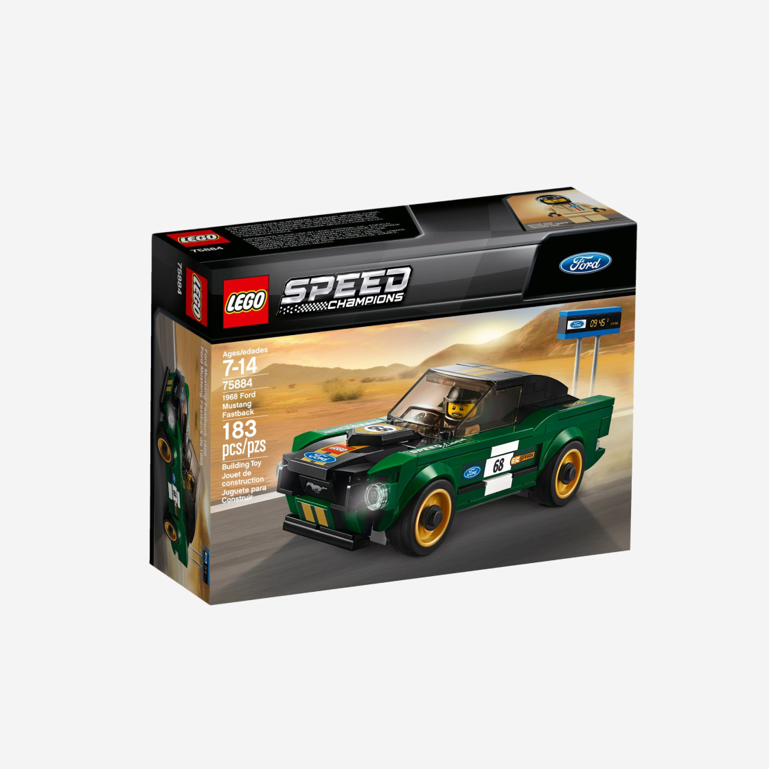 레고 1968 포드 머스탱 패스트백(Lego 1968 Ford Mustang Fastback) - 2