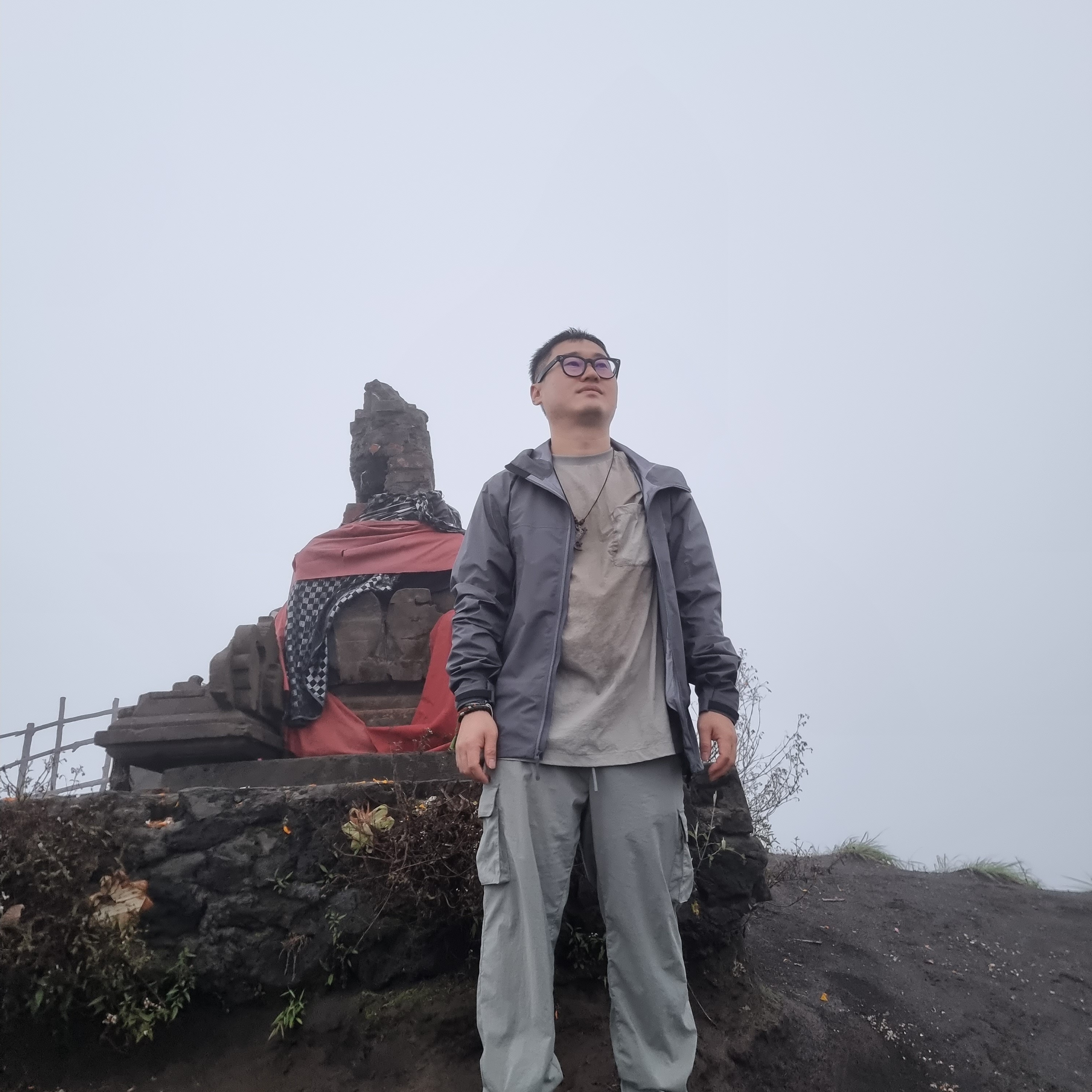 Arc'teryx Beta Jacket Cloud, The North Face Big Shot Jet Black 착용 스타일 - 2