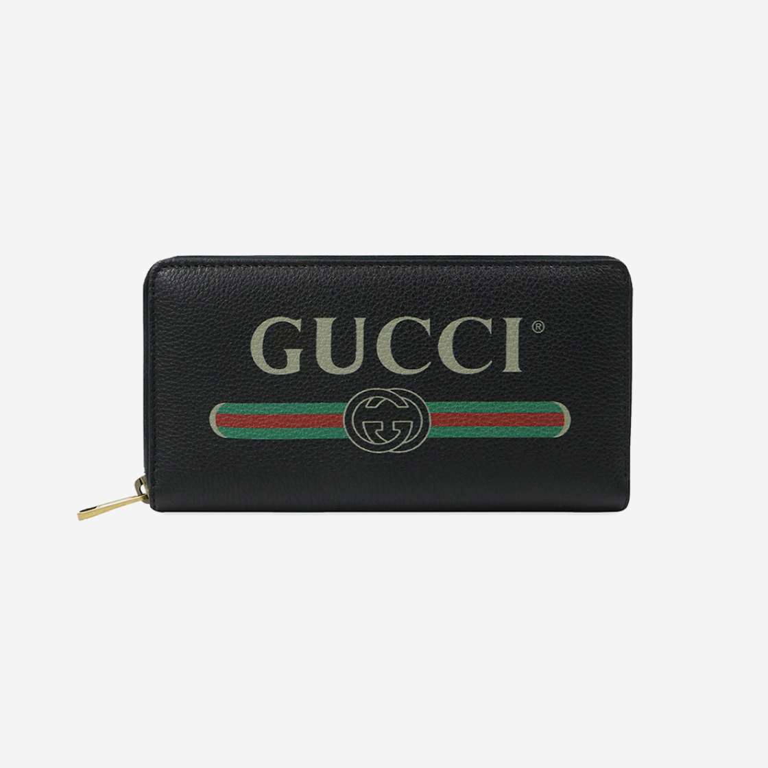 Gucci Print Zip Around Wallet Black 상세 이미지 1