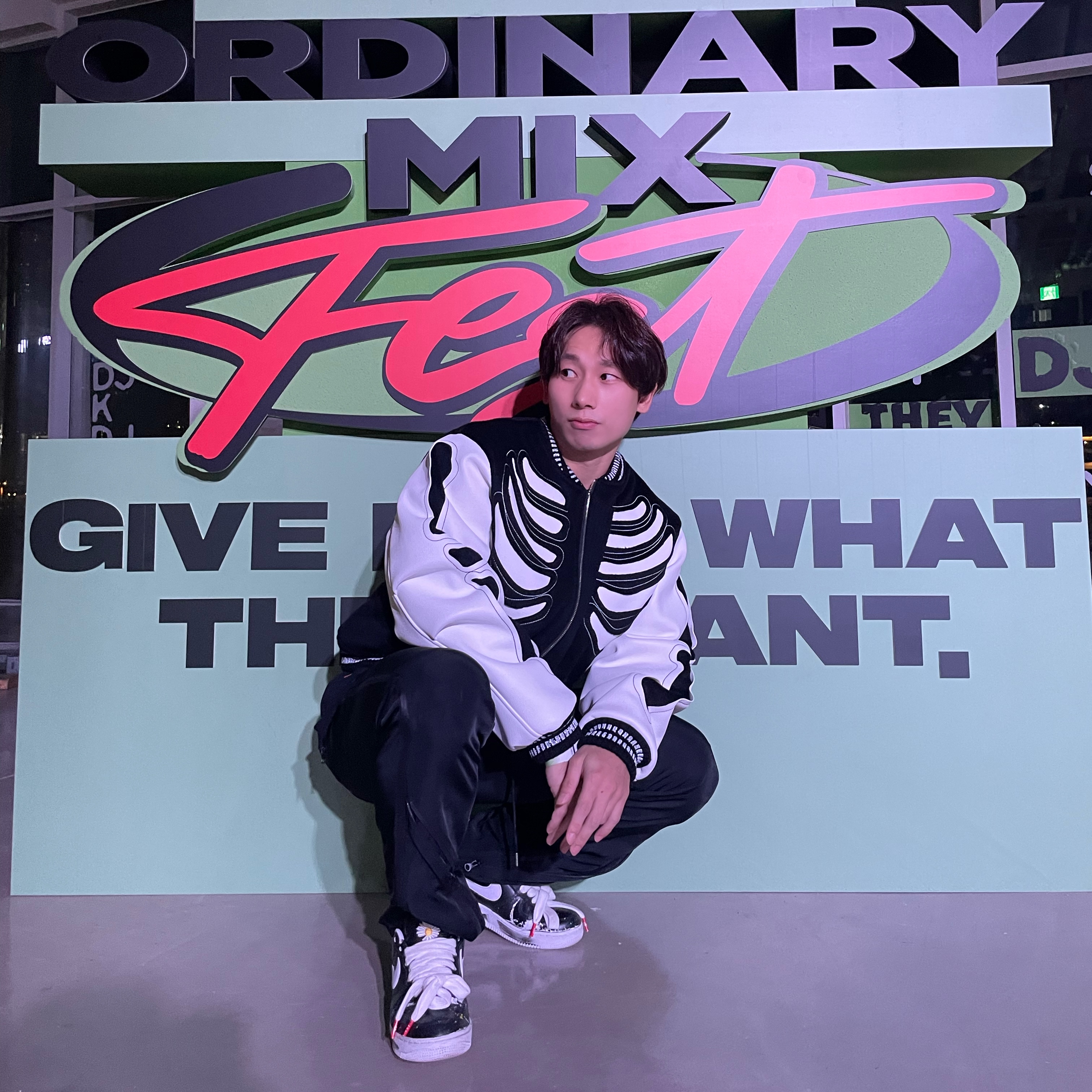 Nike x Peaceminusone Air Force 1 Low Para-Noise 착용 스타일 - 1