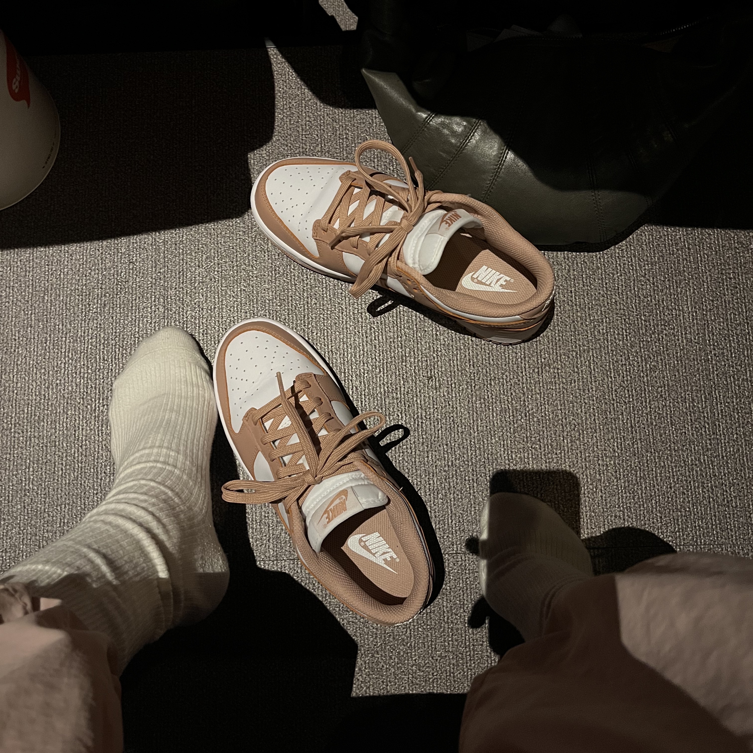 (W) Nike Dunk Low Rose Whisper 착용 스타일