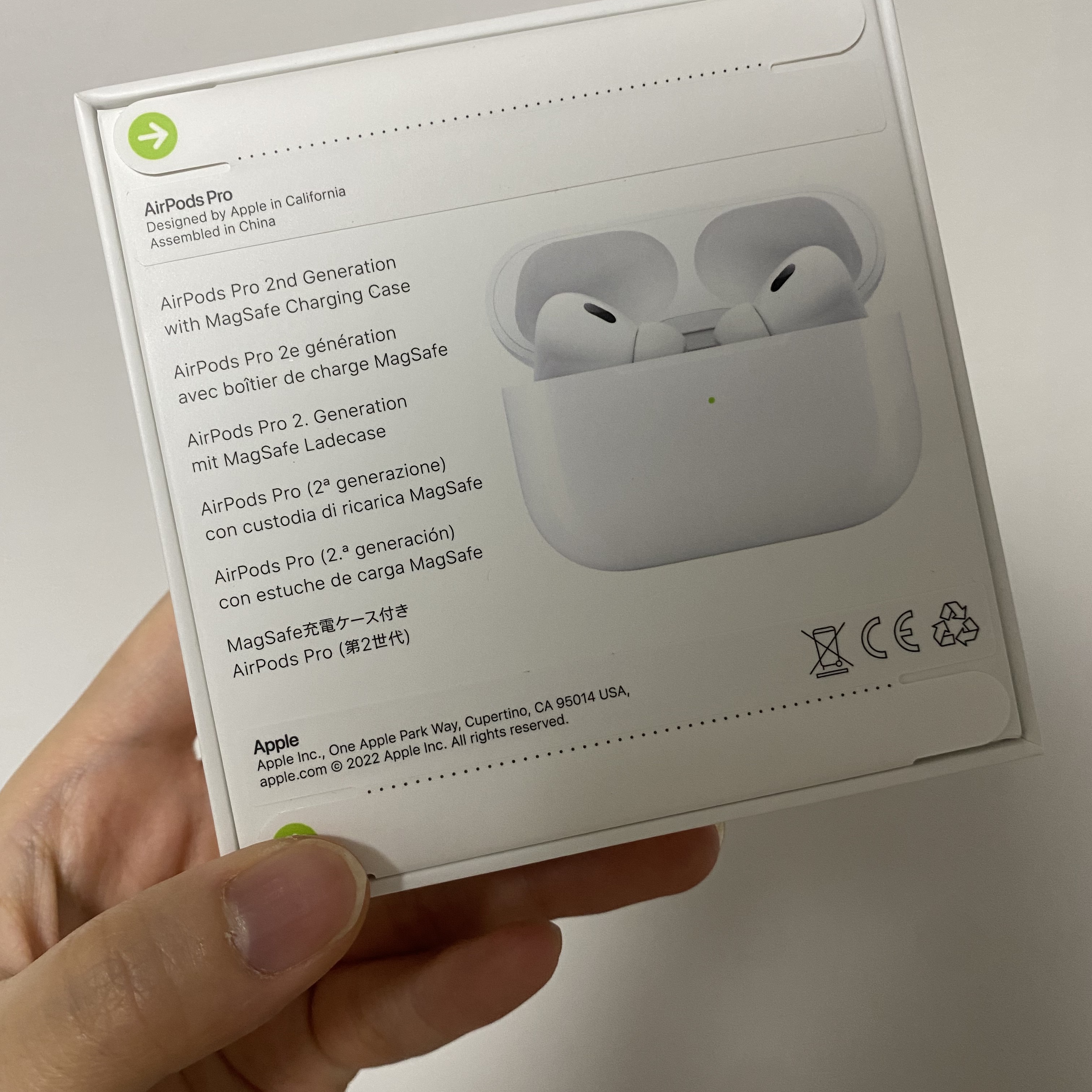 Apple AirPods Pro 2nd Gen (Korean Ver.) 착용 스타일