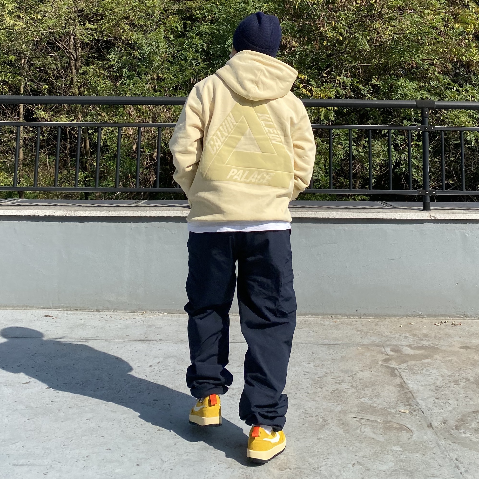 Palace x CK1 Tri-Ferg Hood Wheat - 22SS, Nike x Tom Sachs General Purpose Shoe Archive 착용 스타일 - 2