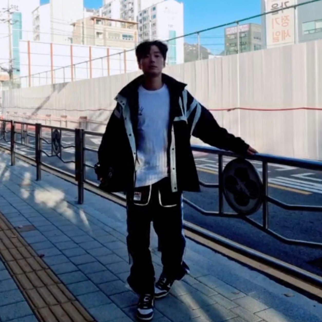 Nike x Ambush Dunk High Deep Royal Blue, (W) Nike x Ambush NBA Collection Nets Jacket - US/EU 착용 스타일 - 1