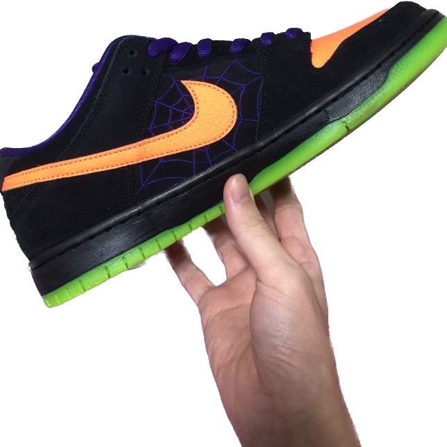 Nike SB Dunk Low Pro Night of Mischief Halloween 착용 스타일 - 1