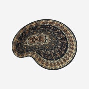 Say Touche Modified Persian Rug Black