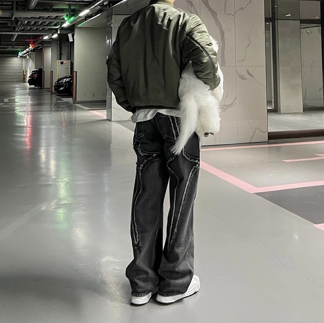 Maison Mihara Yasuhiro Hank OG Sole Canvas Low-top Sneakers White 착용 스타일 - 1