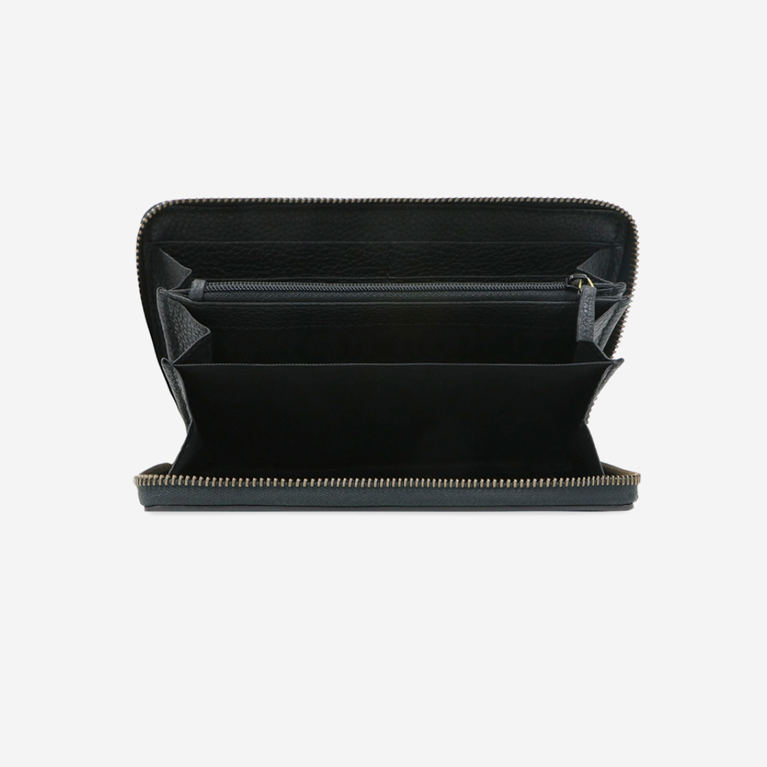 구찌 프린트 집 어라운드 지갑 블랙(Gucci Print Zip Around Wallet Black) - 2