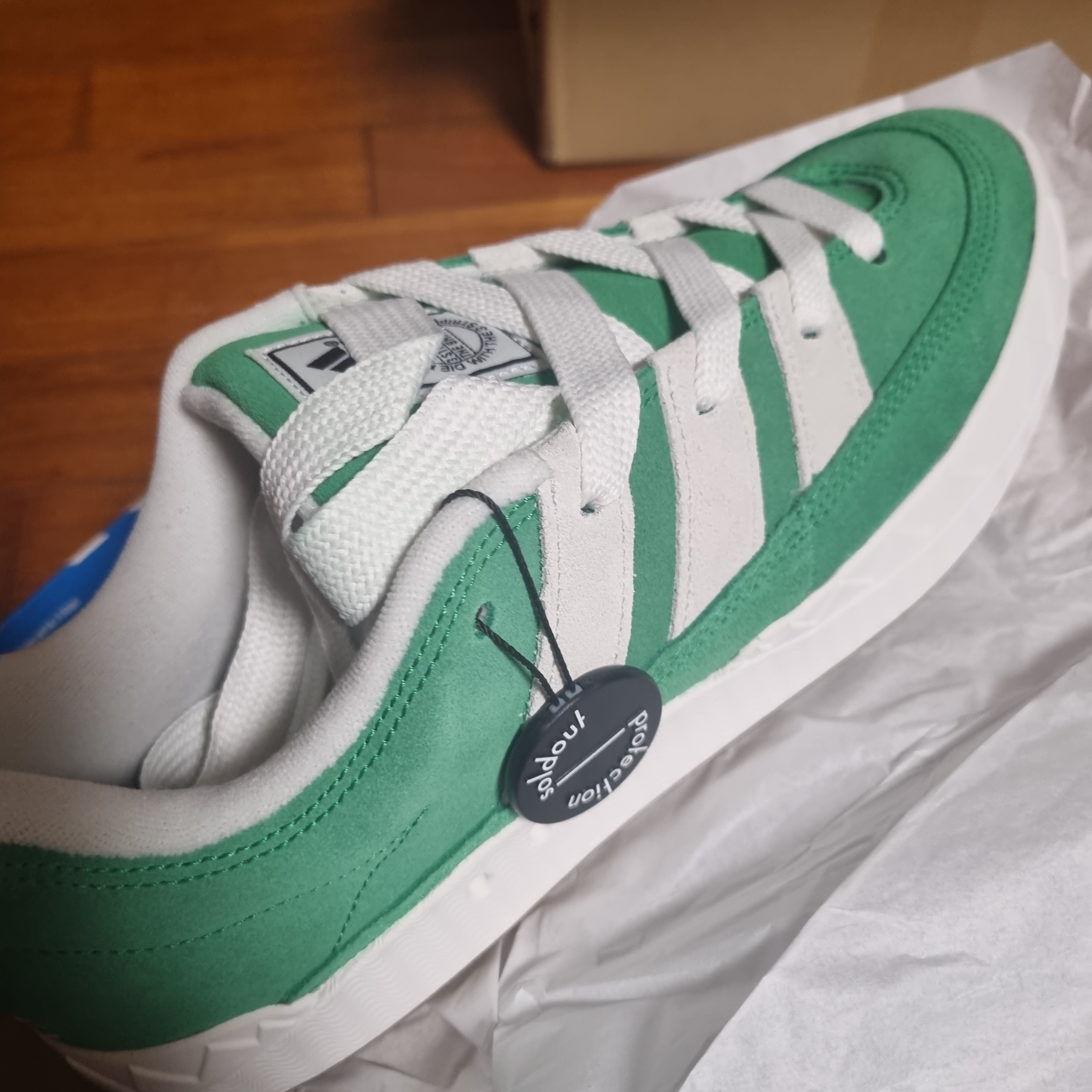 Adidas Adimatic Green 착용 스타일 - 2