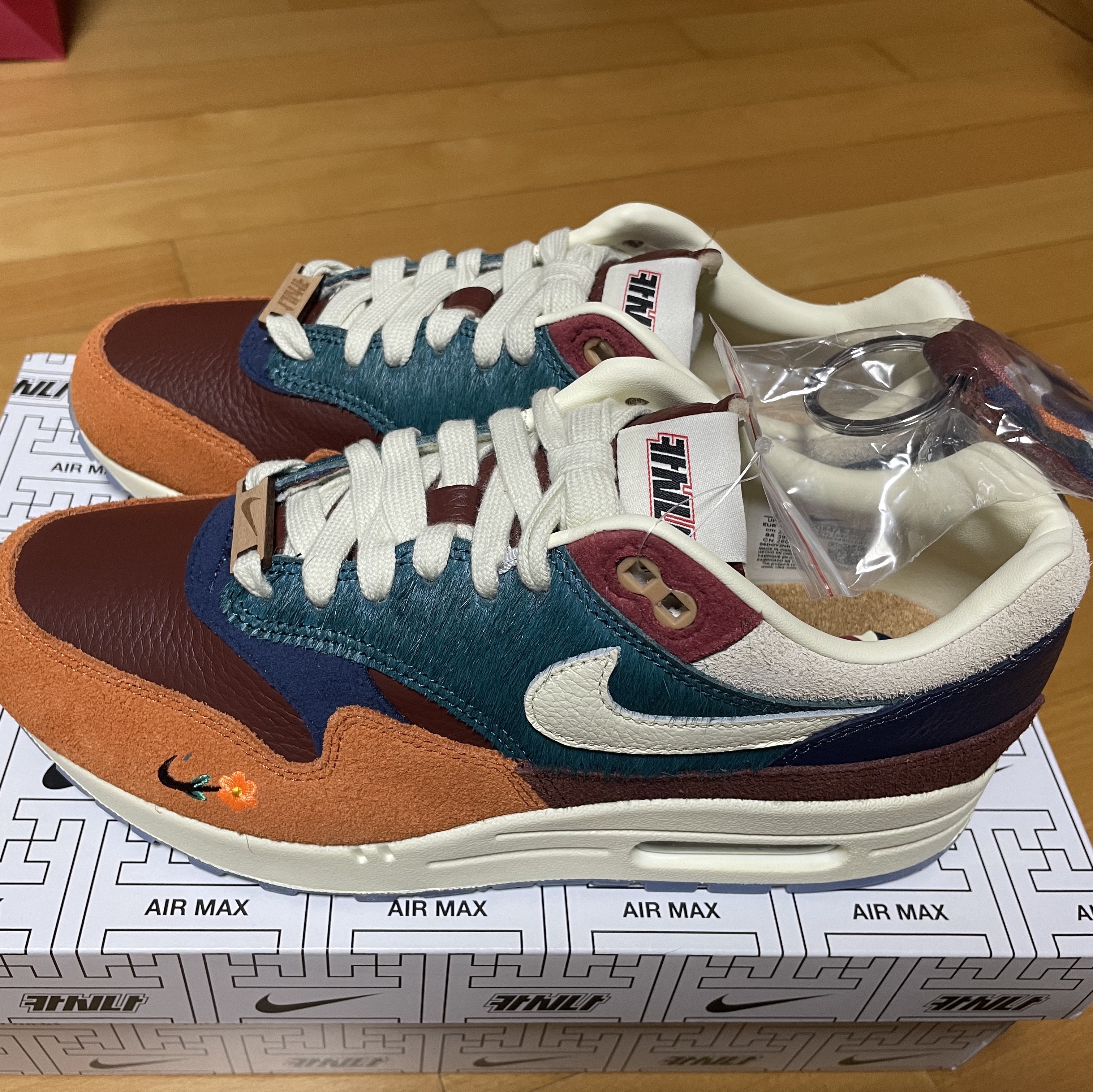 Nike x Kasina Air Max 1 SP Won-Ang Orange 착용 스타일