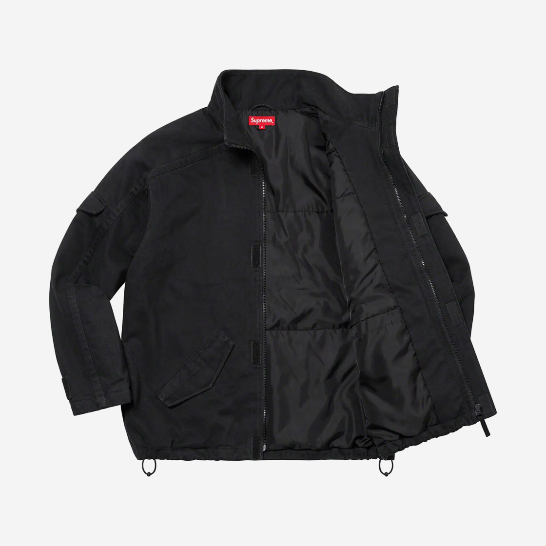 即完品Supreme Brushed Twill Zip Jacket Sサイズ-