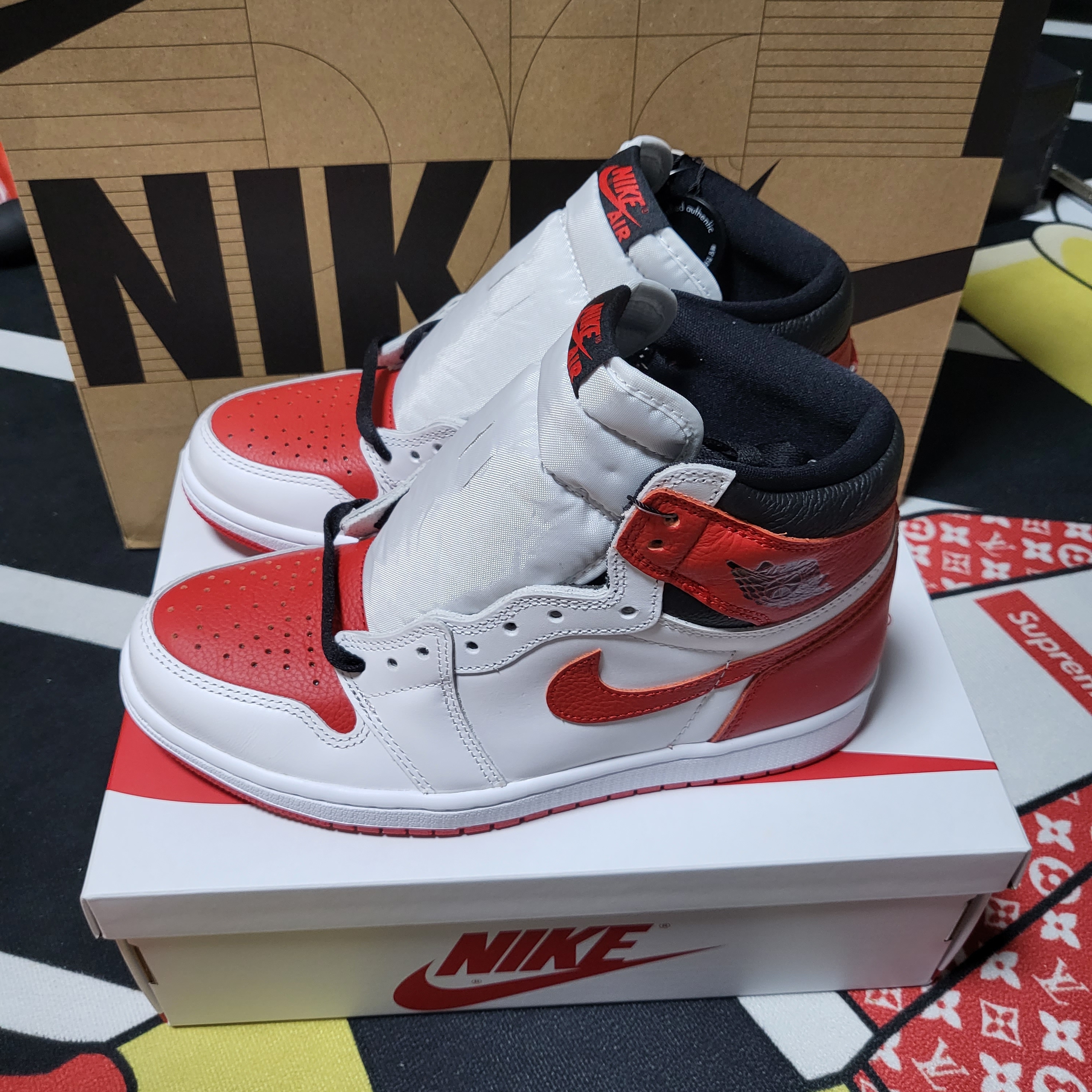 Jordan 1 Retro High OG Heritage 착용 스타일 - 2