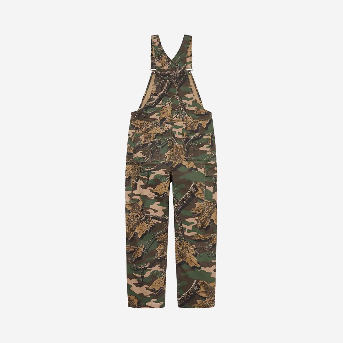 Supreme Cargo Denim Overalls Branch Woodland Camo - 22FW 상세 이미지 2