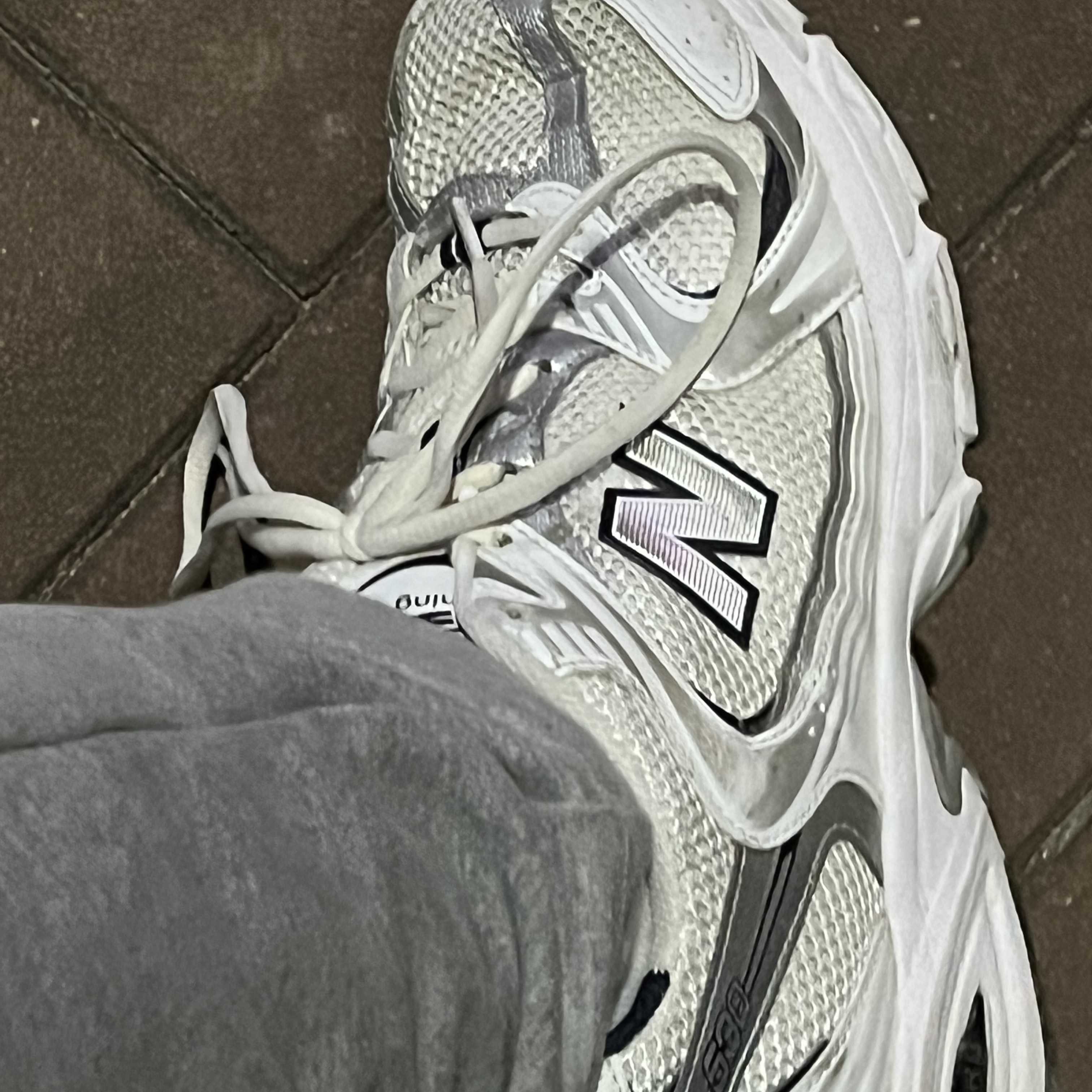 New Balance 530 White 착용 스타일 - 2