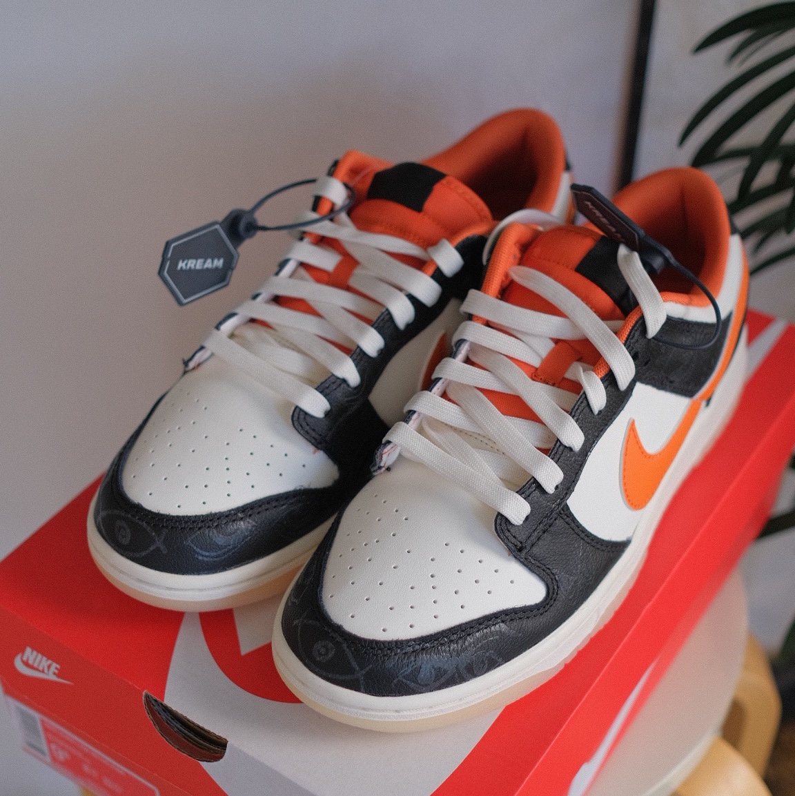 Nike Dunk Low Retro PRM Halloween 착용 스타일 - 2