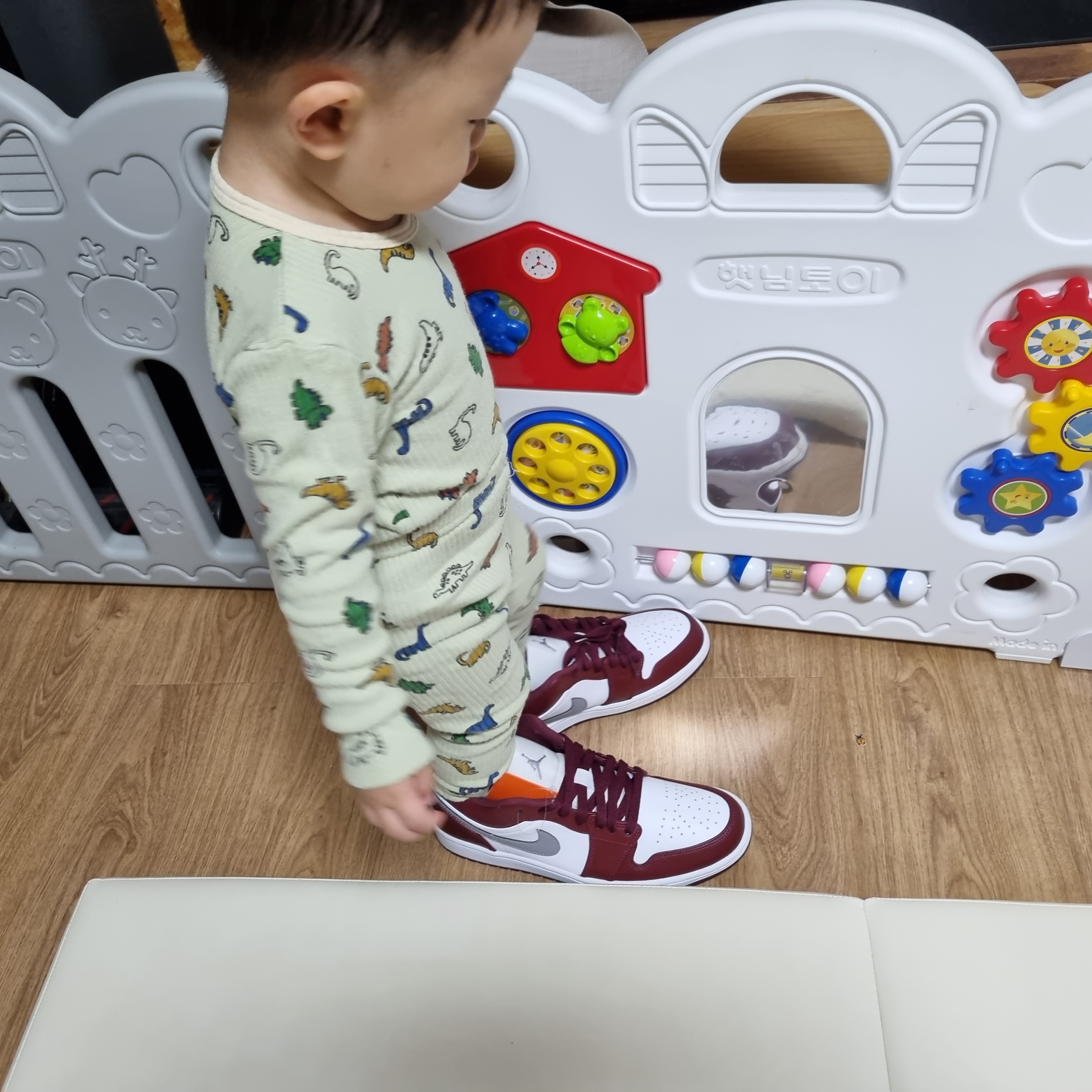 Jordan 1 Low Cherrywood Red 착용 스타일 - 3