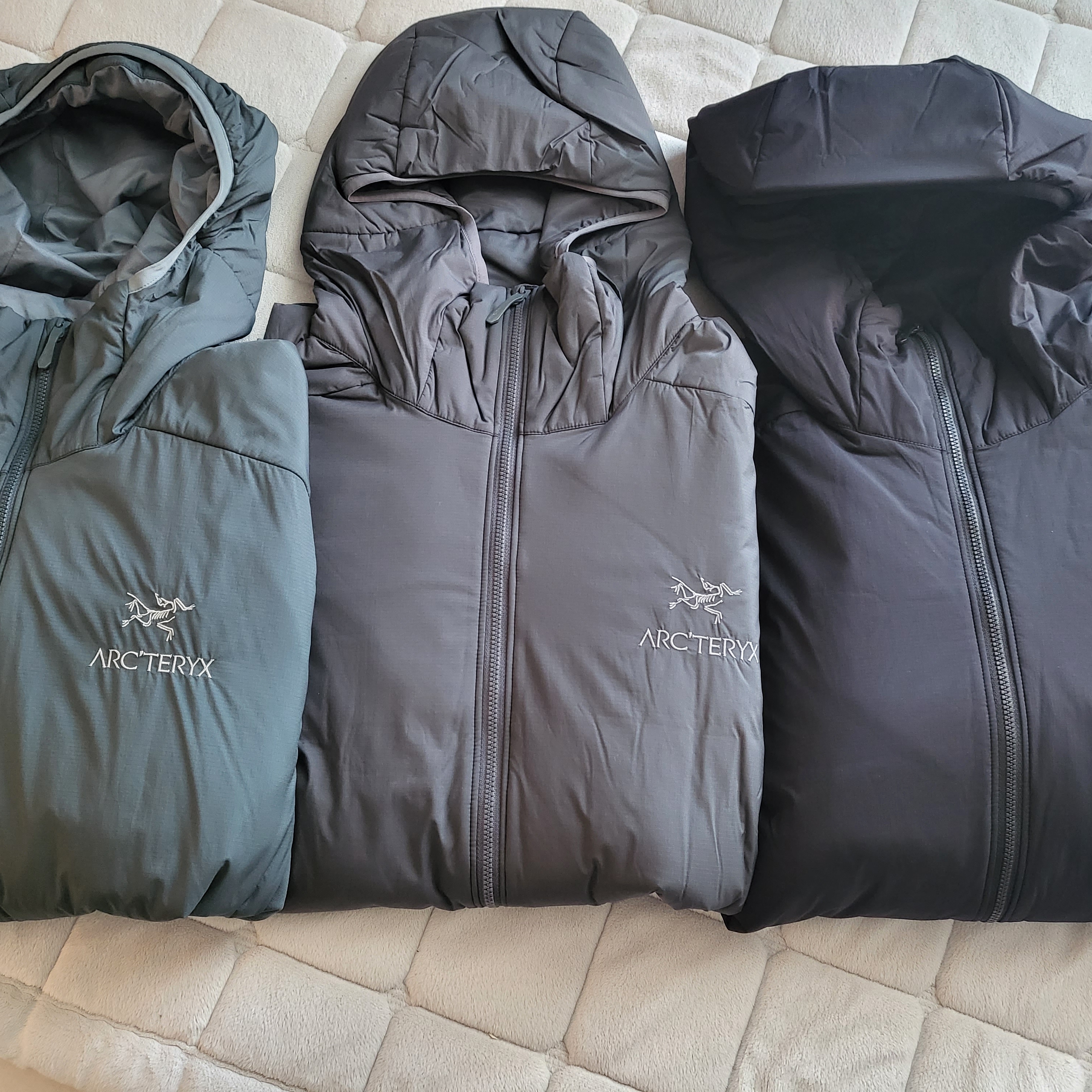 Arc'teryx Atom LT Hoody Glitch, Arc'teryx Atom LT Hoody Paradox 착용 스타일