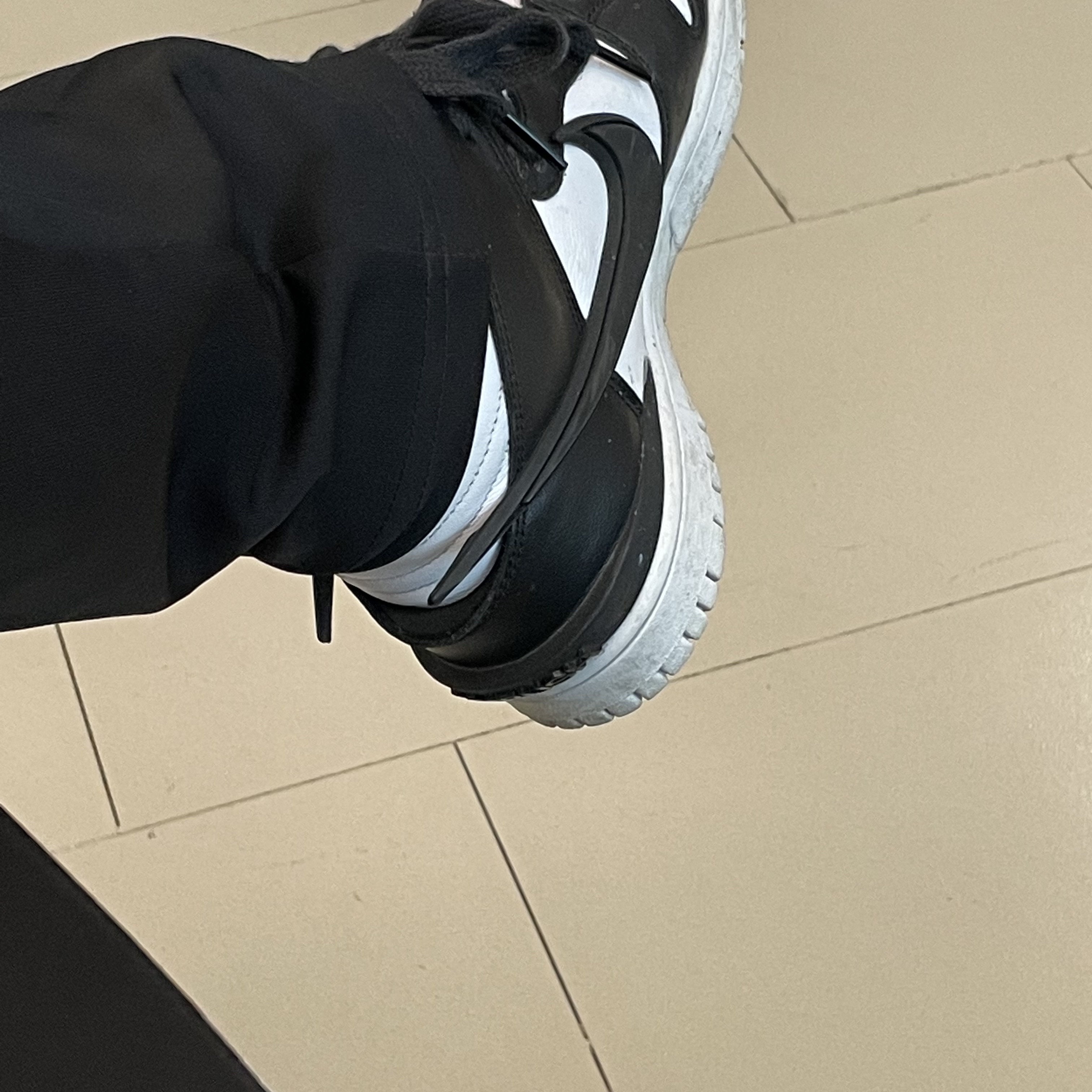 Nike x Ambush Dunk High Black 착용 스타일