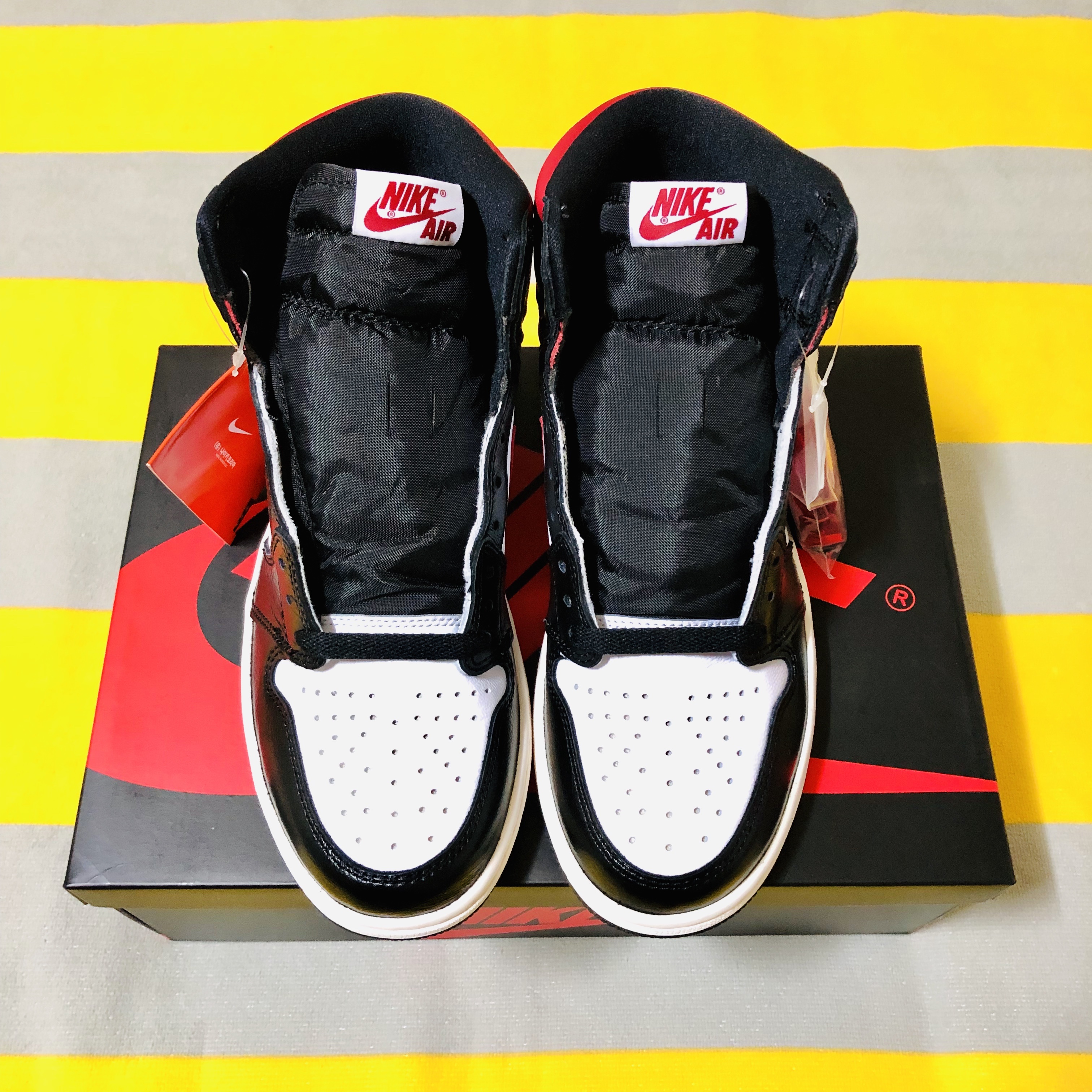 Jordan 1 Retro High OG Gym Red 착용 스타일 - 1
