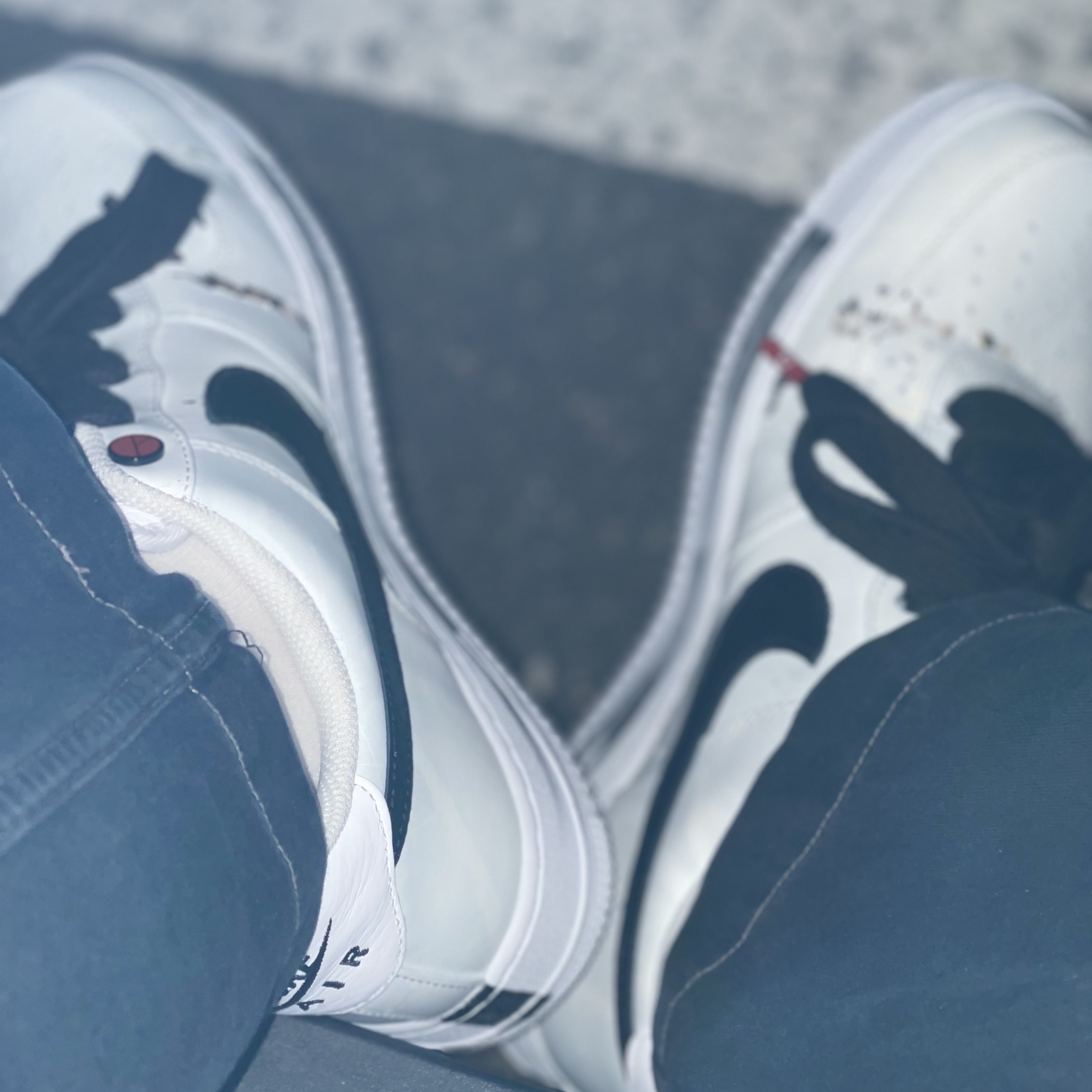 Nike x Peaceminusone Air Force 1 Low Para-Noise 2.0 착용 스타일