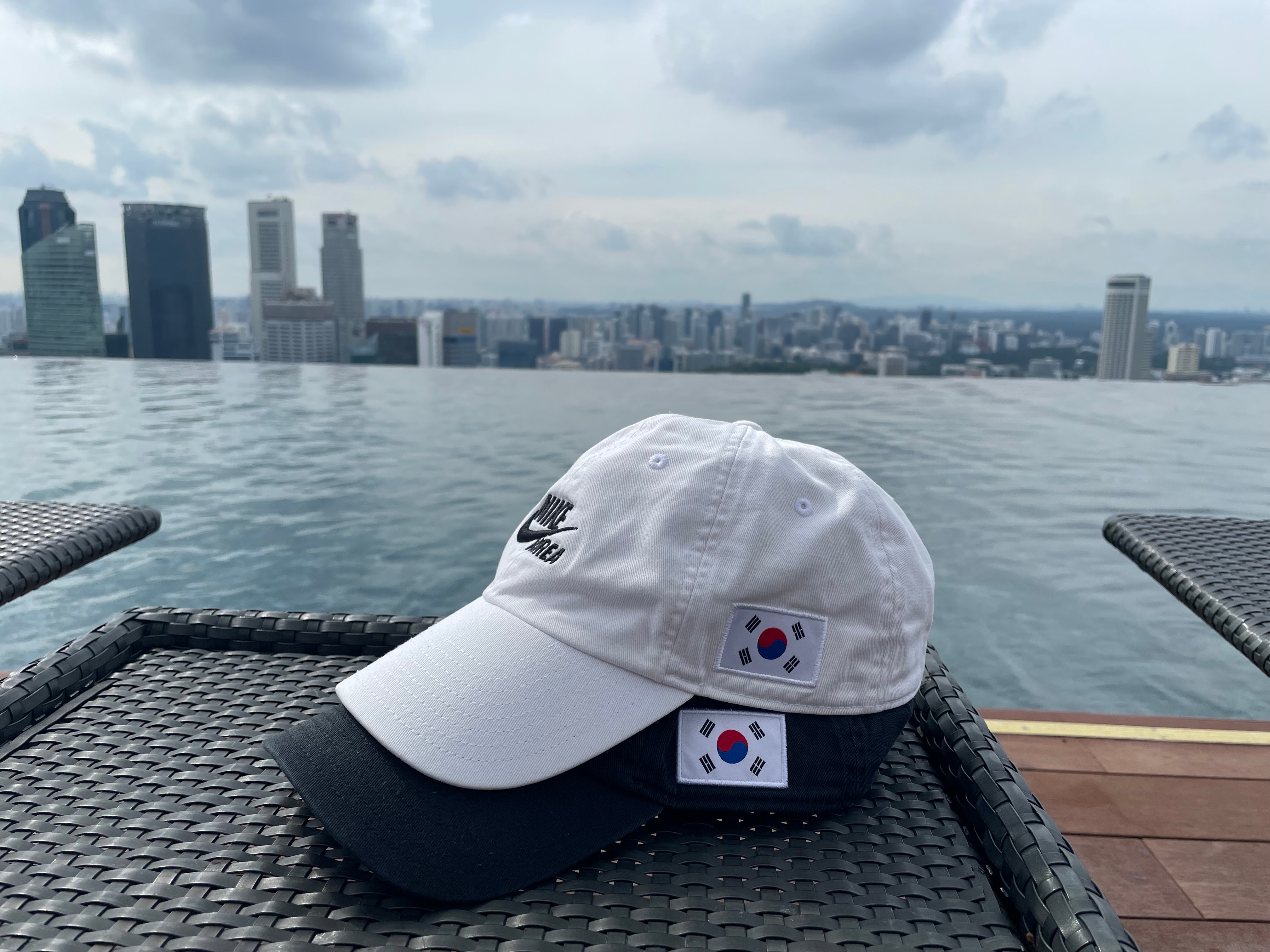 Nike H86 Korea Cap Black, Nike H86 Korea Cap White 착용 스타일