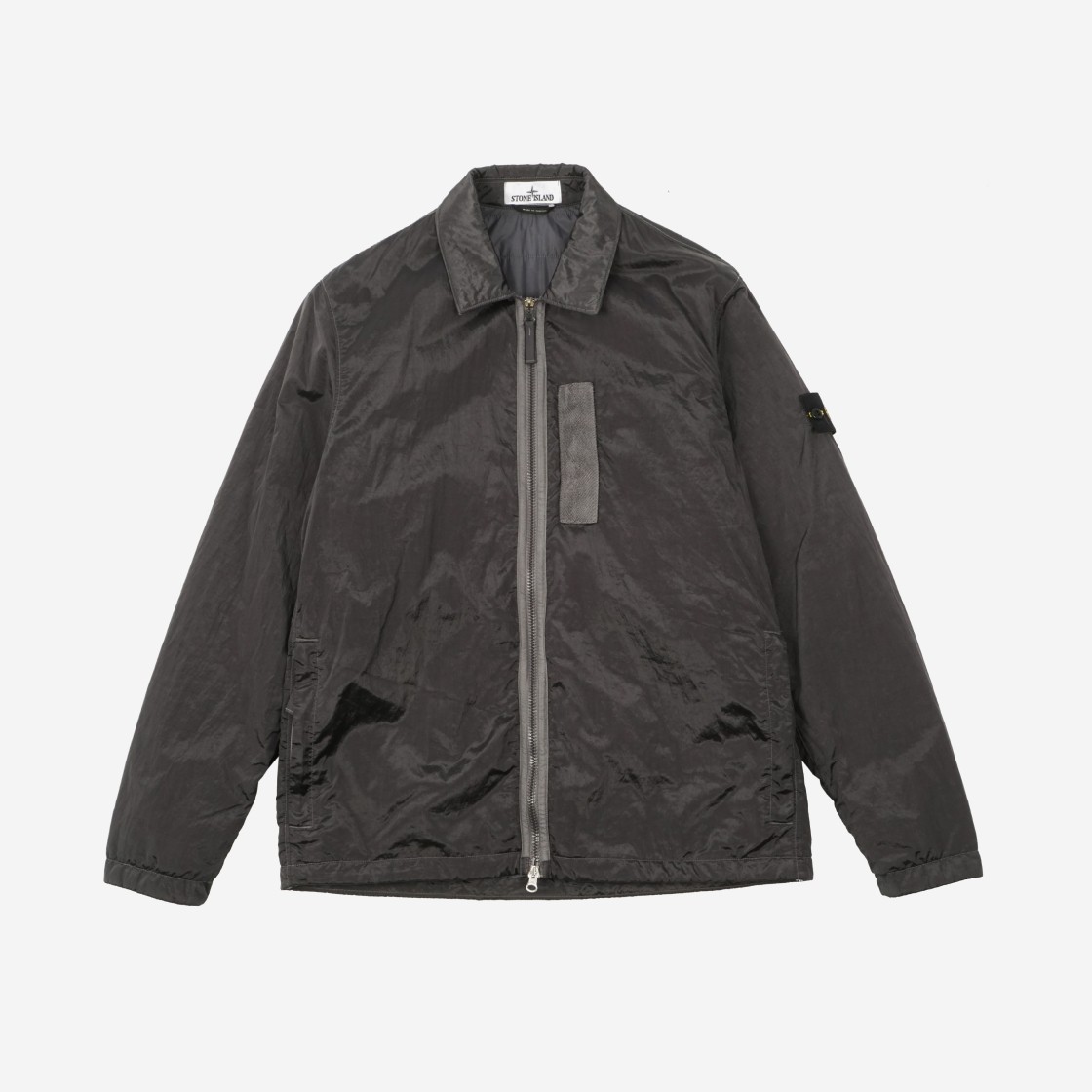 Stone Island Q0519 Nylon Metal Econyl Regenerated Nylon Primaloft Jacket Dark Grey - 22FW 상세 이미지 1