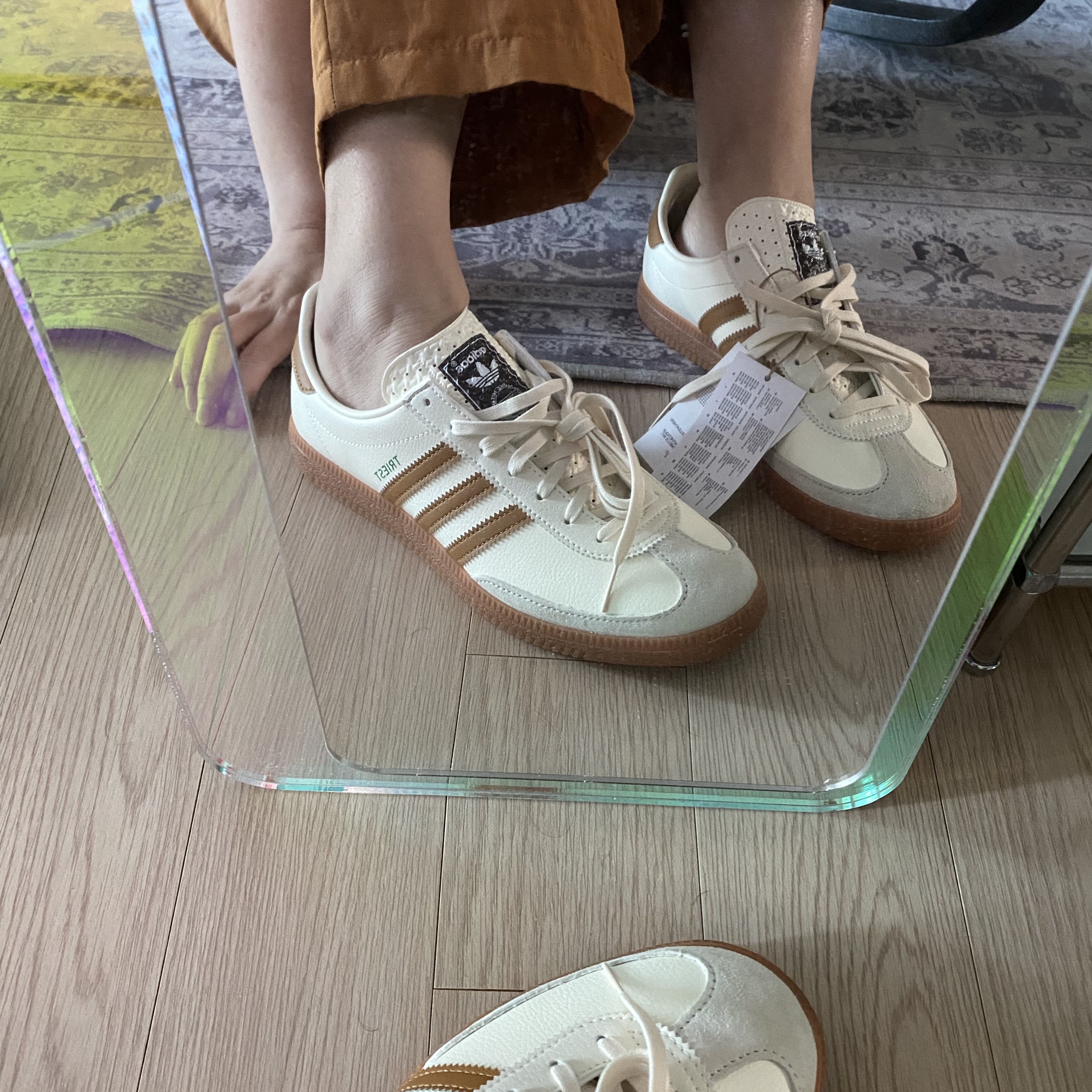 Adidas City Series Triest Cream White 착용 스타일 - 1