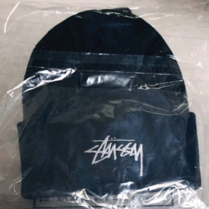 Nike x Stussy Cuff Beanie Black 착용 스타일