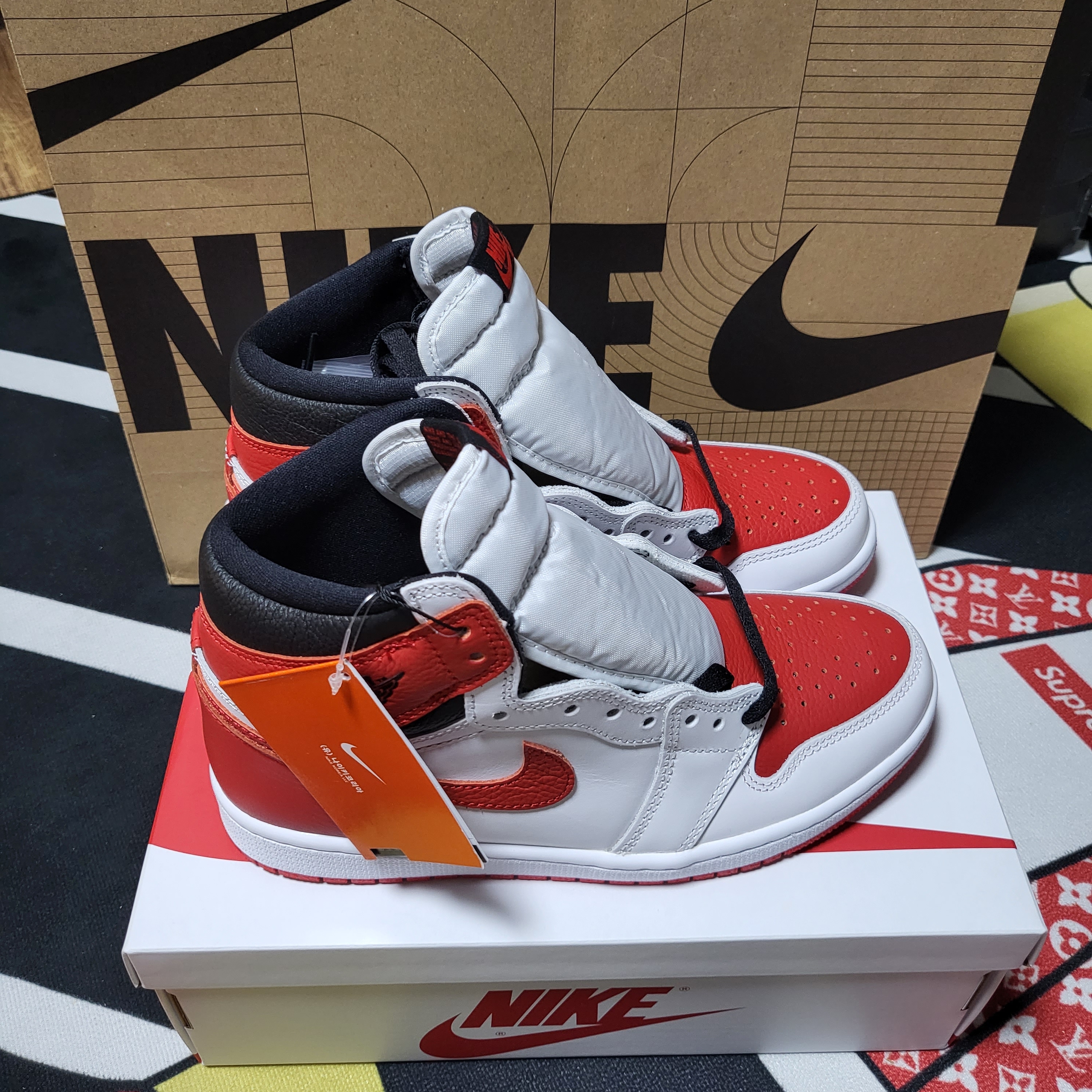 Jordan 1 Retro High OG Heritage 착용 스타일 - 1