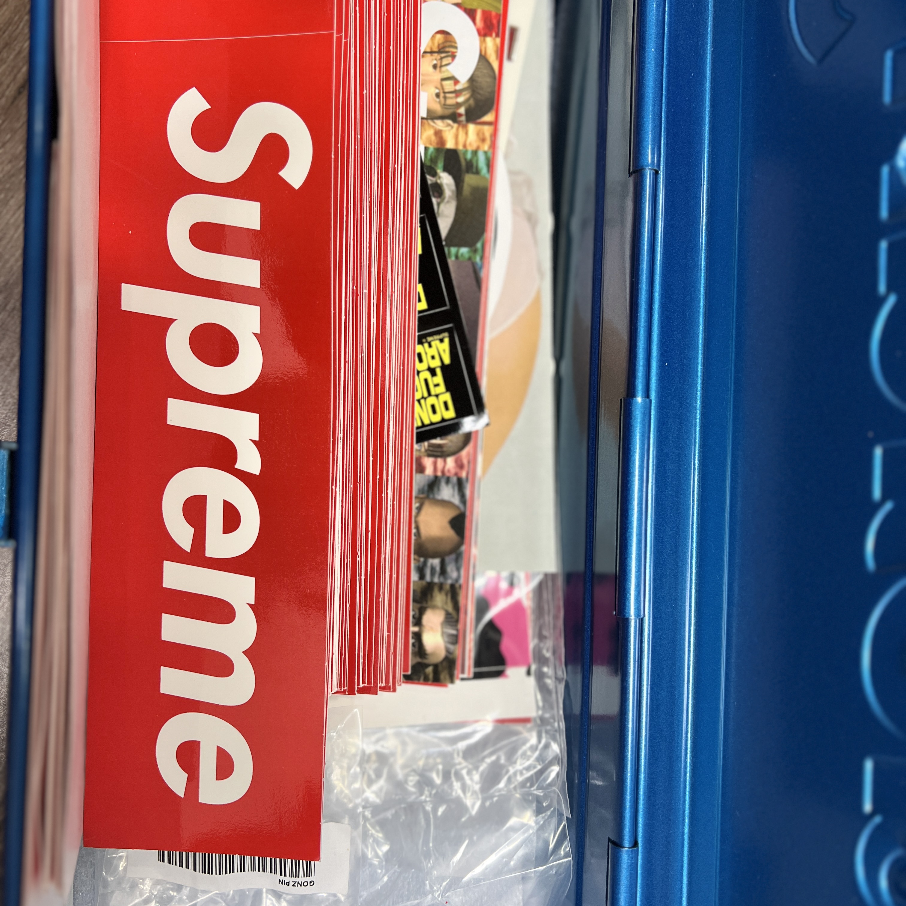 Supreme Toyo Steel T-320 Toolbox Blue - 22FW 착용 스타일 - 3