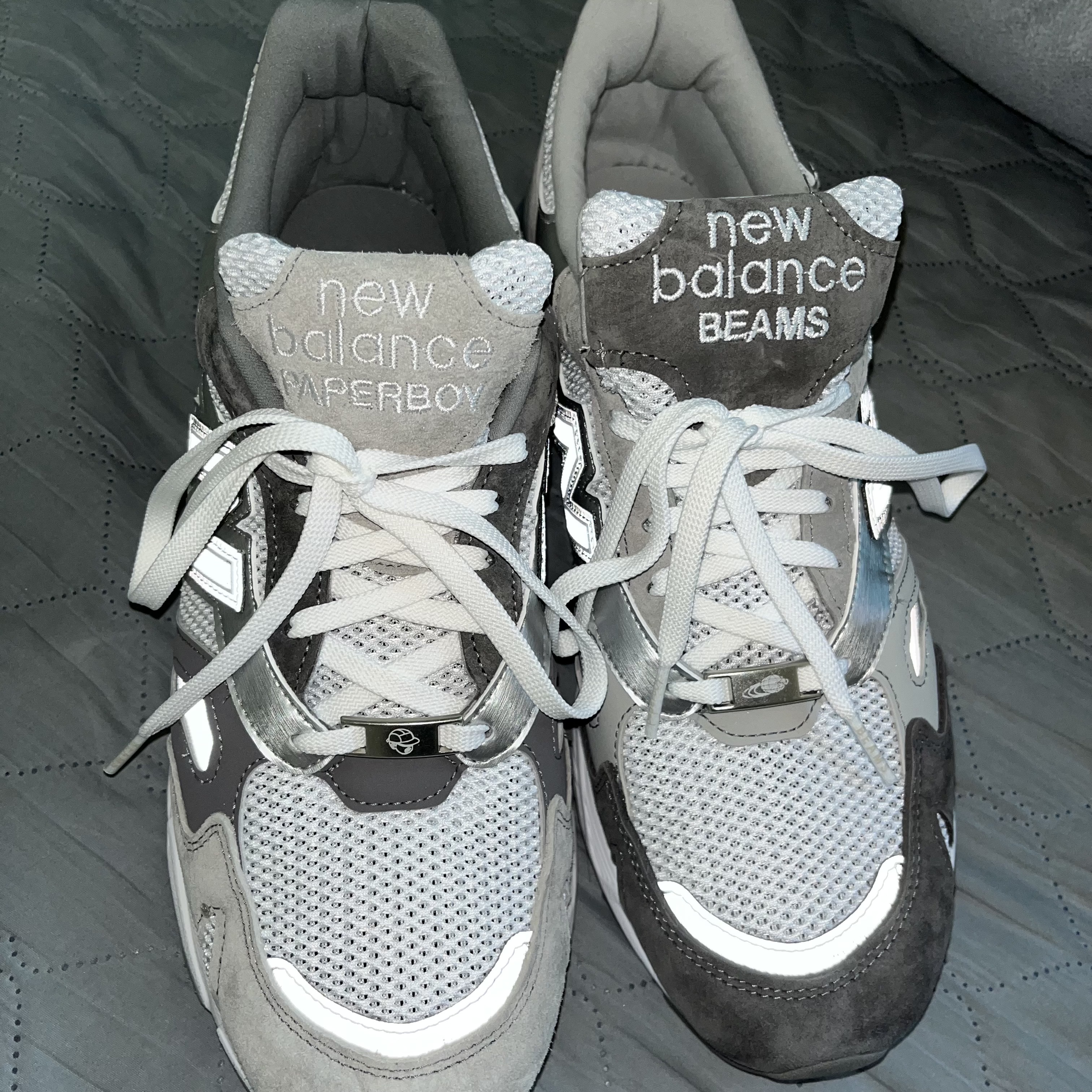 New Balance x Paperboy Paris x Beams 920 Made in UK Ice Boy 착용 스타일 - 1