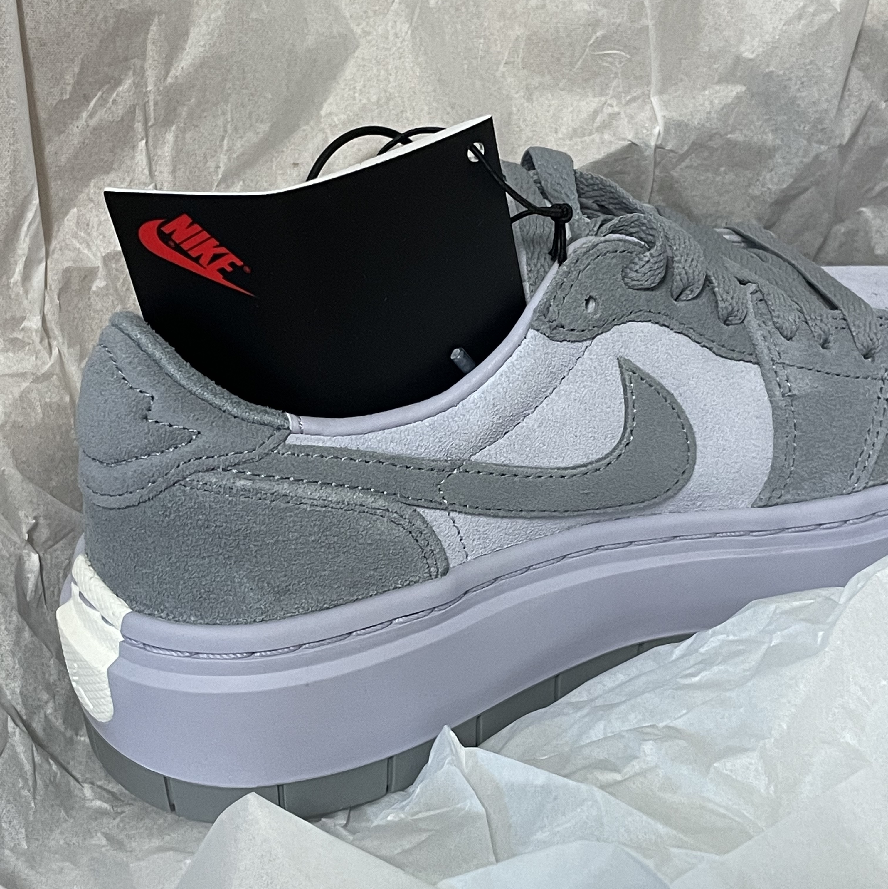 (W) Jordan 1 Elevate Low Stealth 착용 스타일 - 2