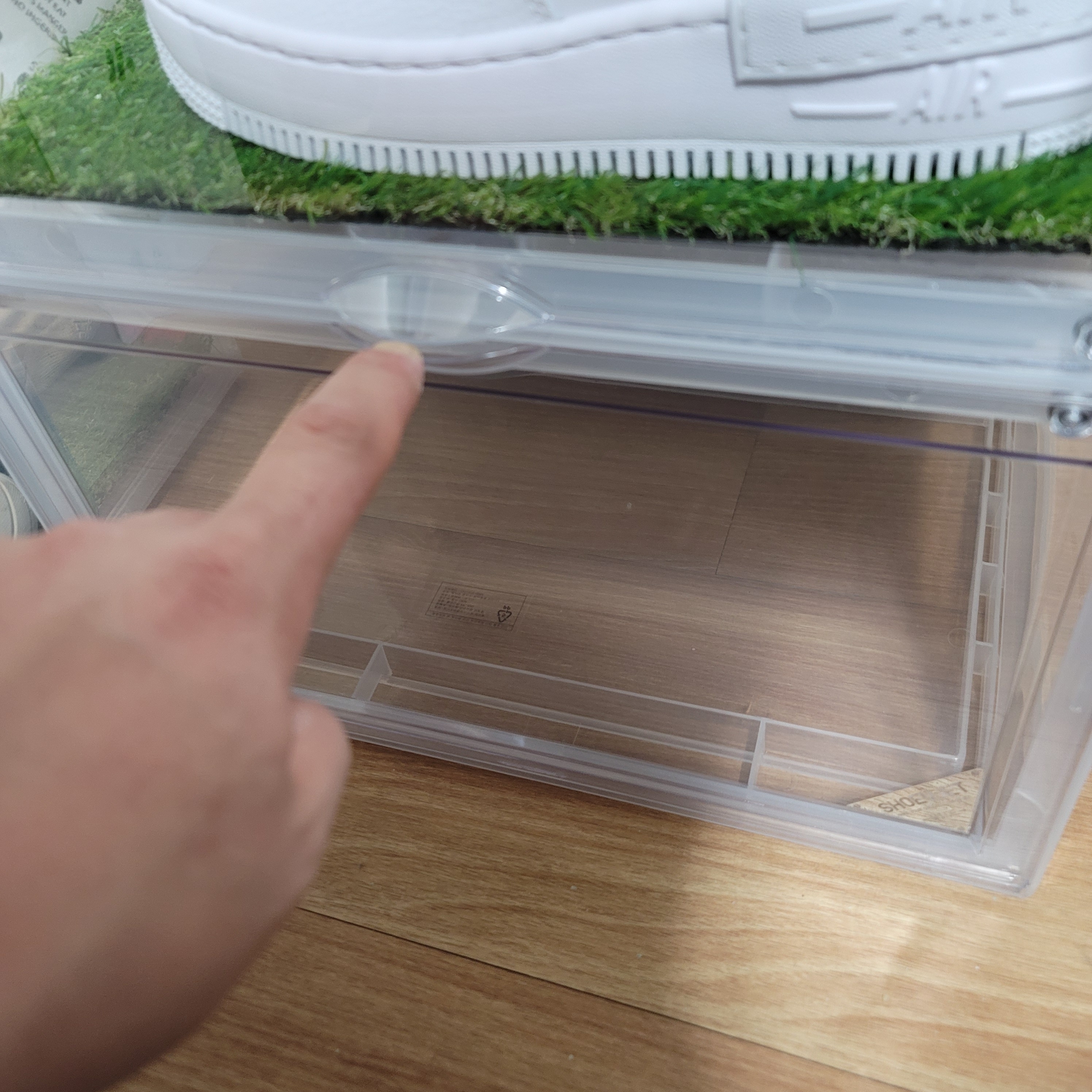 (W) Jordan 1 Low Triple White 2022, (W) Nike Air Force 1 Shadow Triple White 착용 스타일 - 5