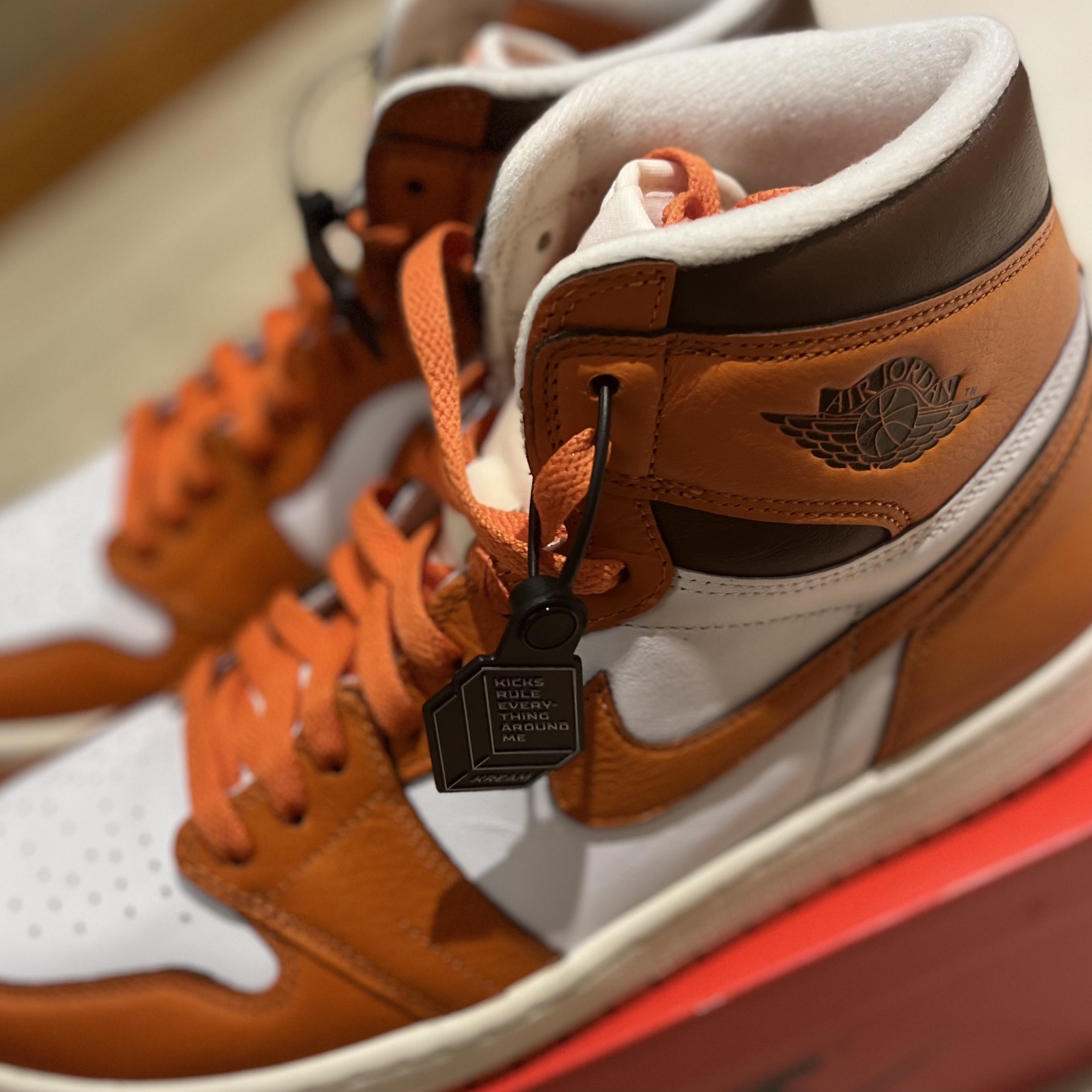 (W) Jordan 1 Retro High OG Starfish 착용 스타일
