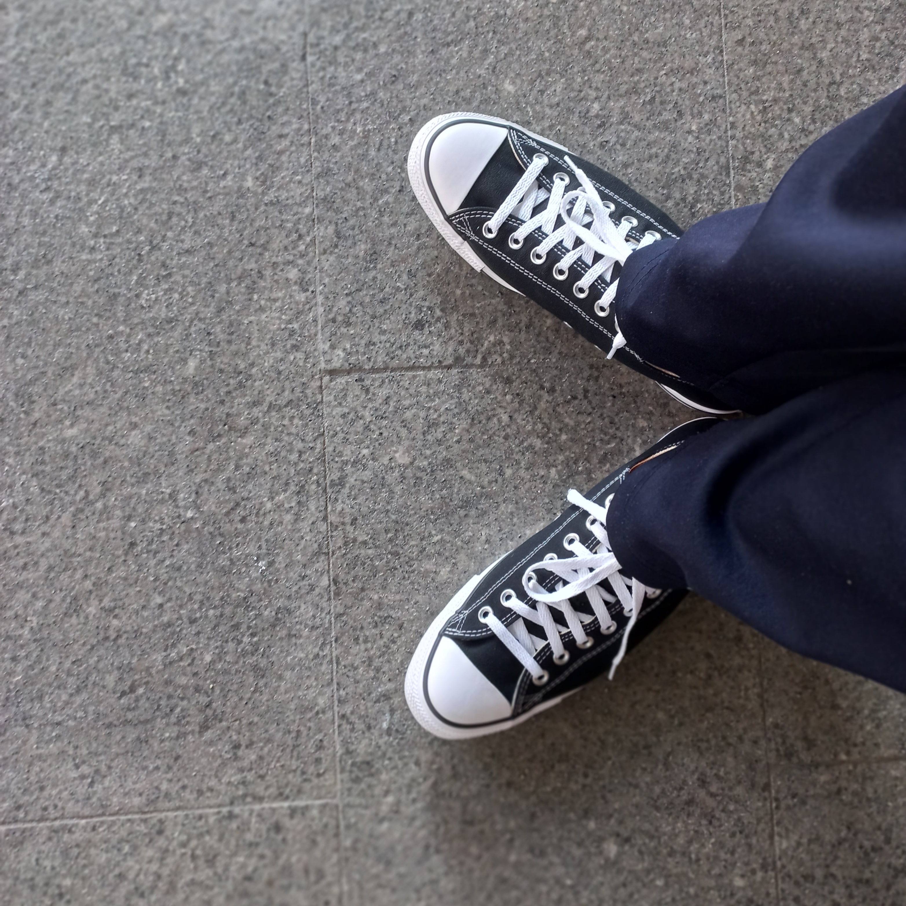 Converse Chuck Taylor All Star Ox Black 착용 스타일