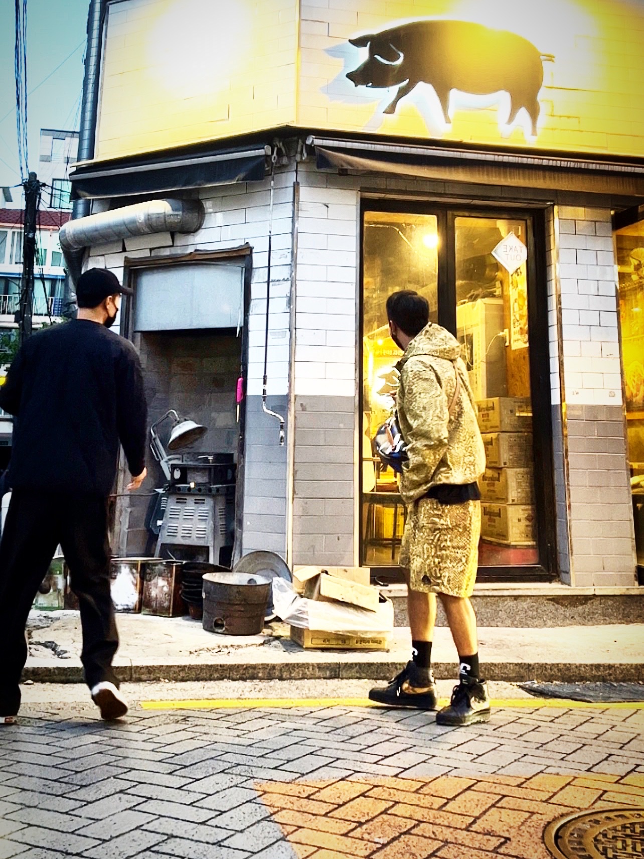 Supreme x Nike ACG Denim Pullover Gold Snakeskin - 22FW, Supreme x Nike ACG Jersey Black - 22FW 착용 스타일 - 5