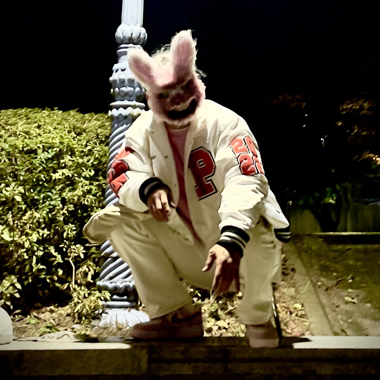 Palace Carp Jean White - 21FW, Nike Air Force 1 '07 QS Valentine's Day 착용 스타일 - 2