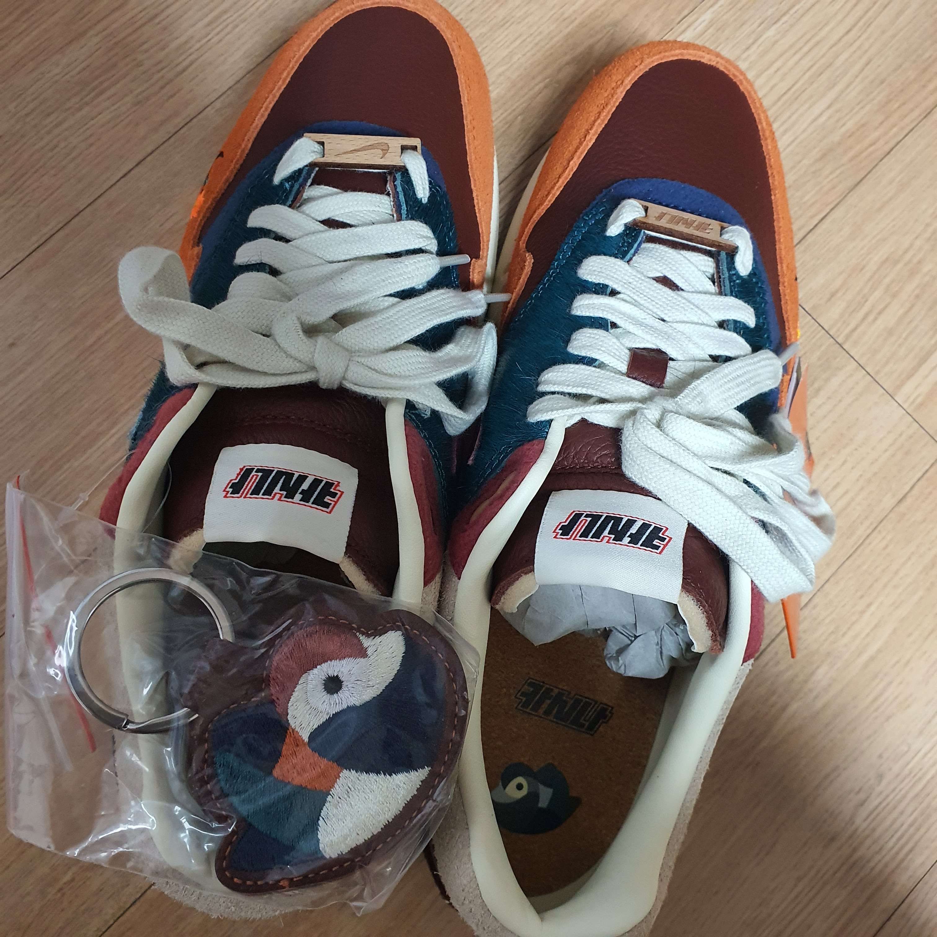 Nike x Kasina Air Max 1 SP Won-Ang Orange 착용 스타일